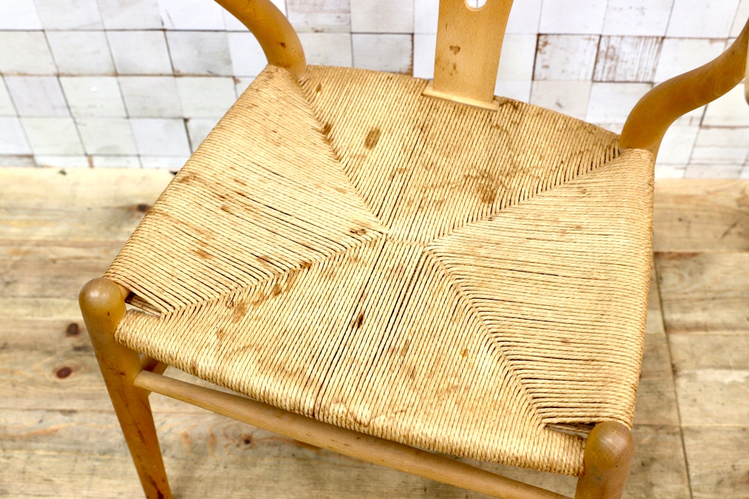 GMJS140E○CARL HANSEN & SON / カールハンセン&サン ビーチ材 CH24 Yチェア ウェグナー デンマーク製 1970年代頃 ヴィンテージ 北欧家具