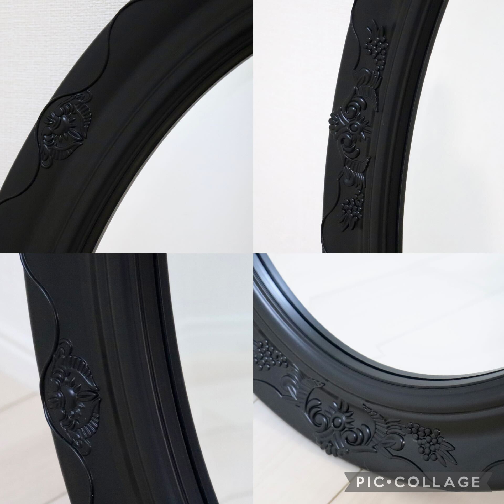 GMIK745AC○ウォールミラー 壁掛け鏡 姿見 壁掛けミラー 全身鏡 立て掛けミラー 鏡 クラシック調