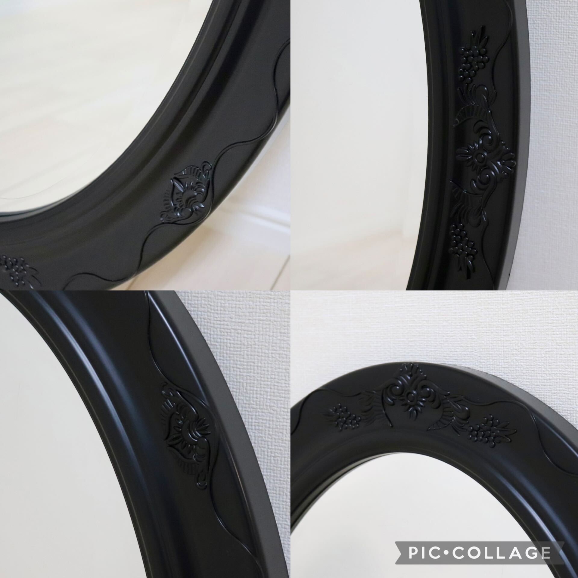 GMIK745AC○ウォールミラー 壁掛け鏡 姿見 壁掛けミラー 全身鏡 立て掛けミラー 鏡 クラシック調