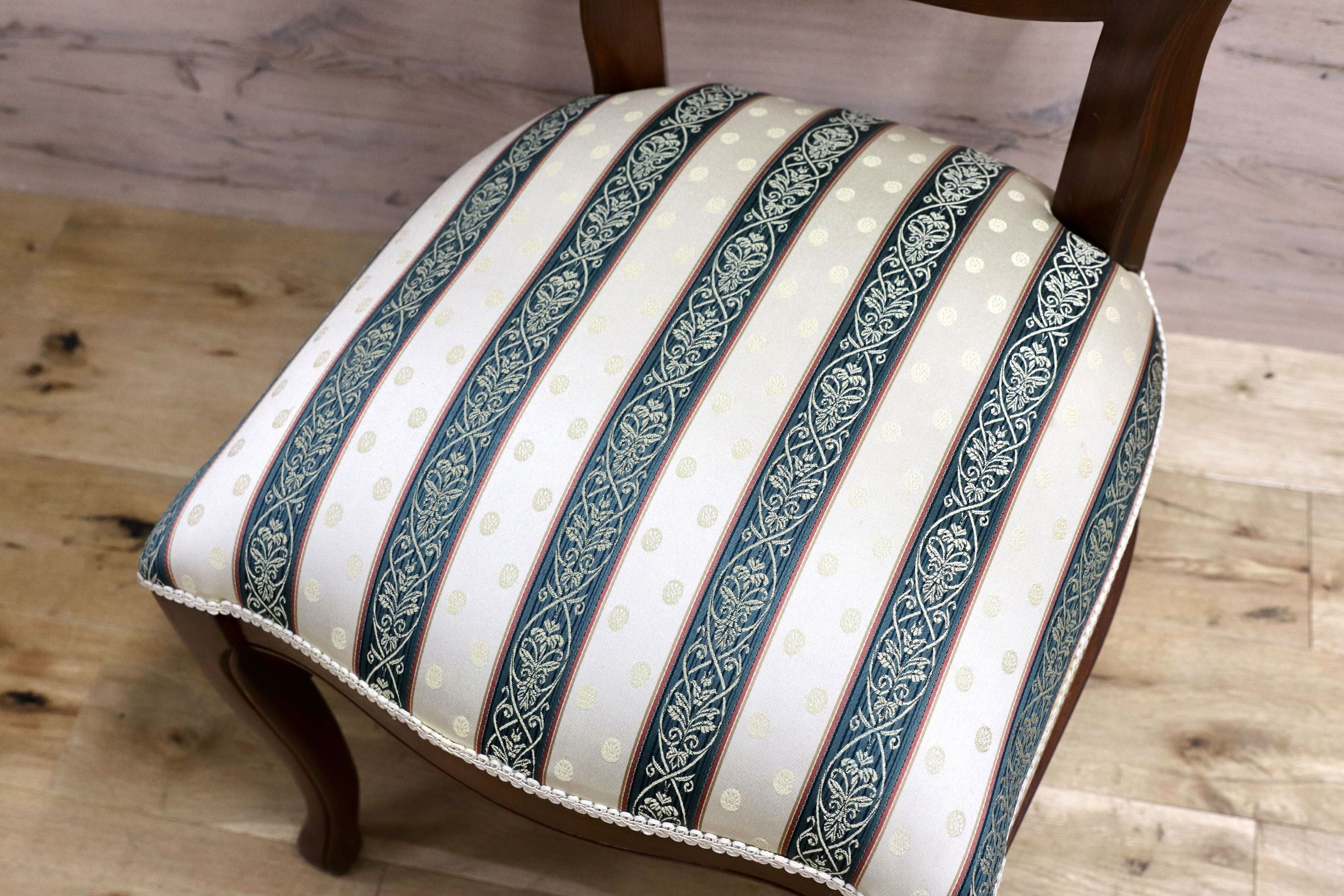 GMGH37B○イタリア製 ダイニングチェア 椅子 クラシック ヨーロピアン エレガント ロココ調 約6.4万