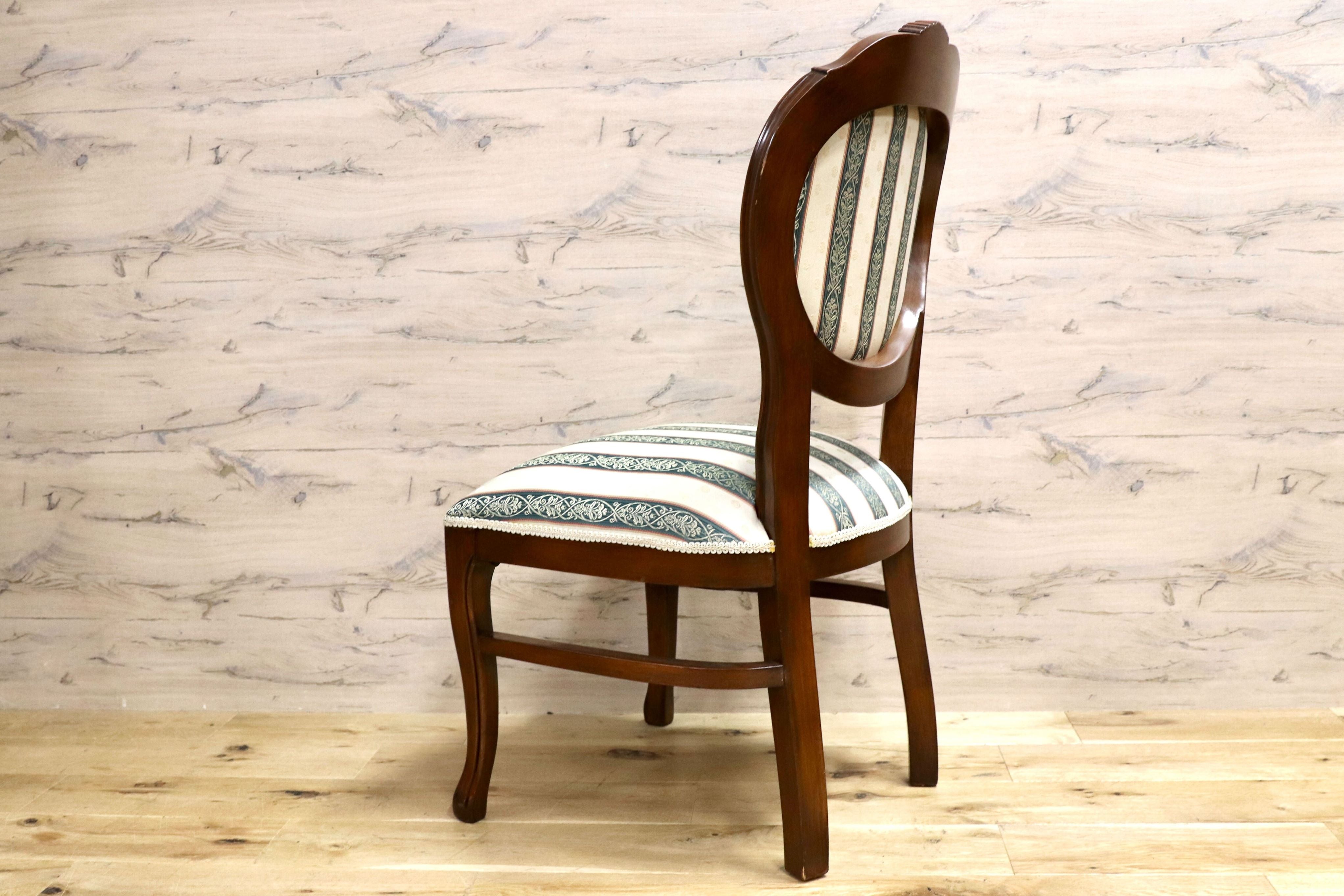 GMGH37B○イタリア製 ダイニングチェア 椅子 クラシック ヨーロピアン エレガント ロココ調 約6.4万