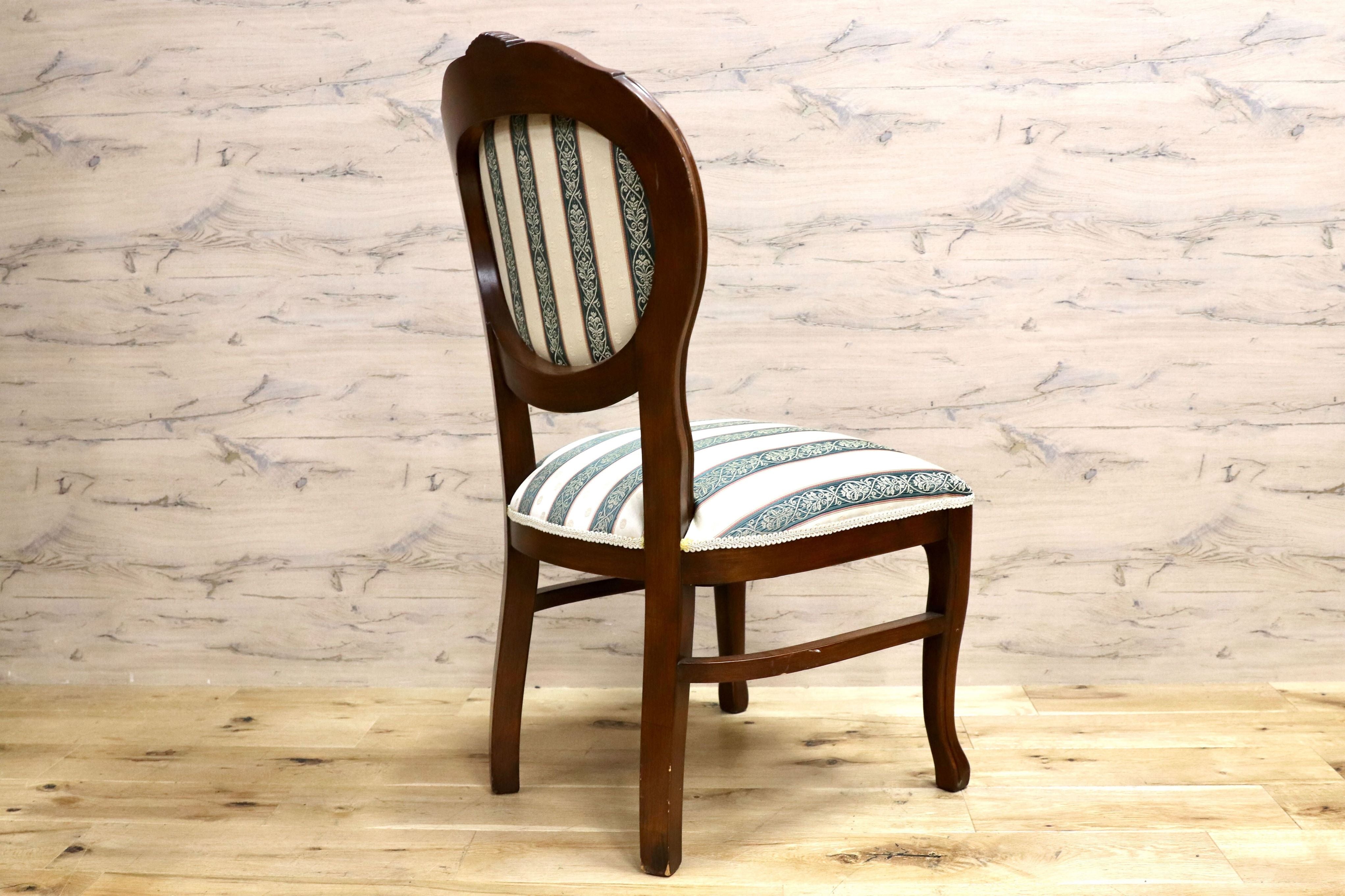 GMGH37B○イタリア製 ダイニングチェア 椅子 クラシック ヨーロピアン エレガント ロココ調 約6.4万