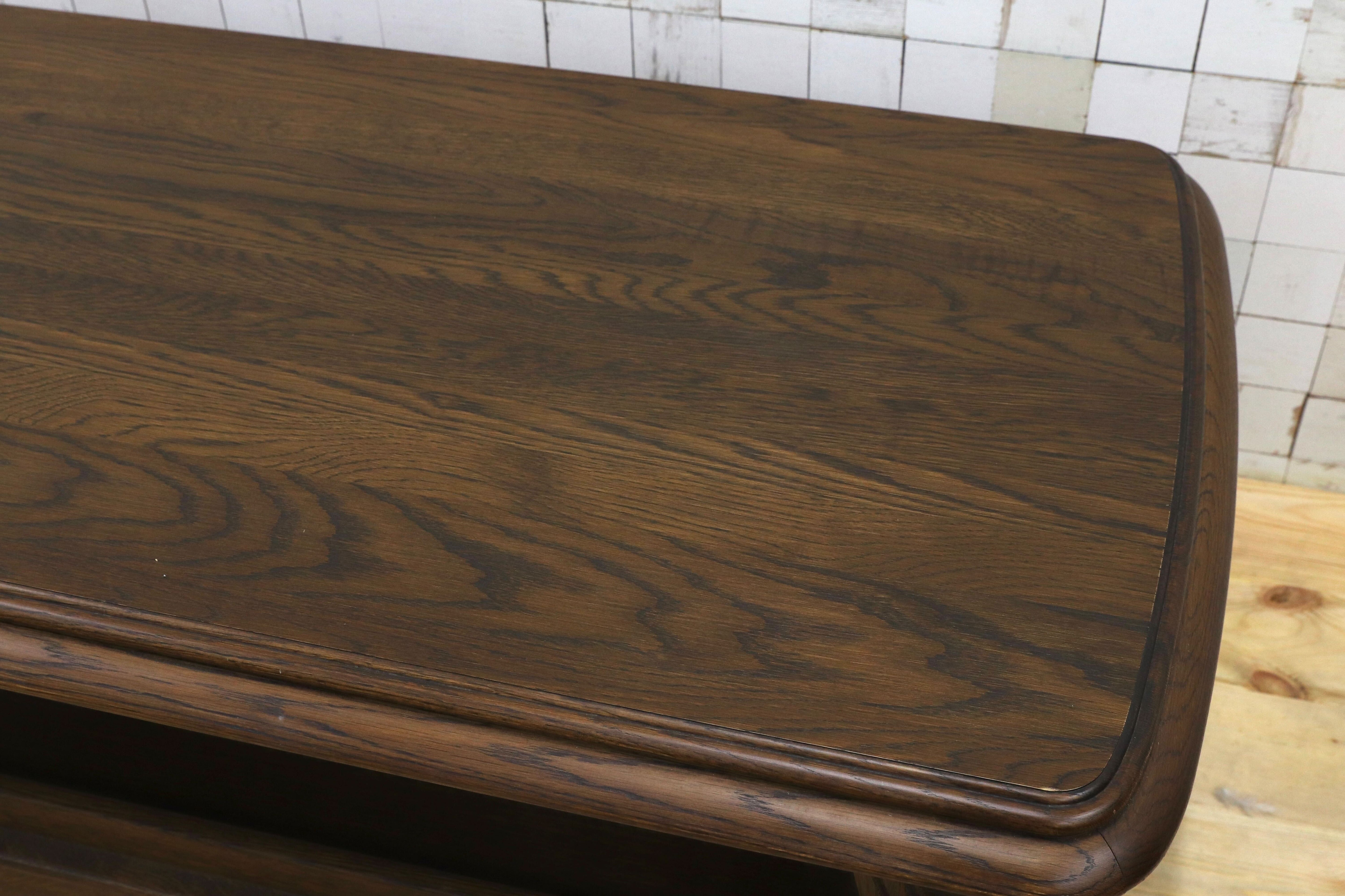 GMHO100○オランダ製 ダッチカントリースタイル センターテーブル リビングテーブル オーク無垢材 カントリー クラシック オールド 応接