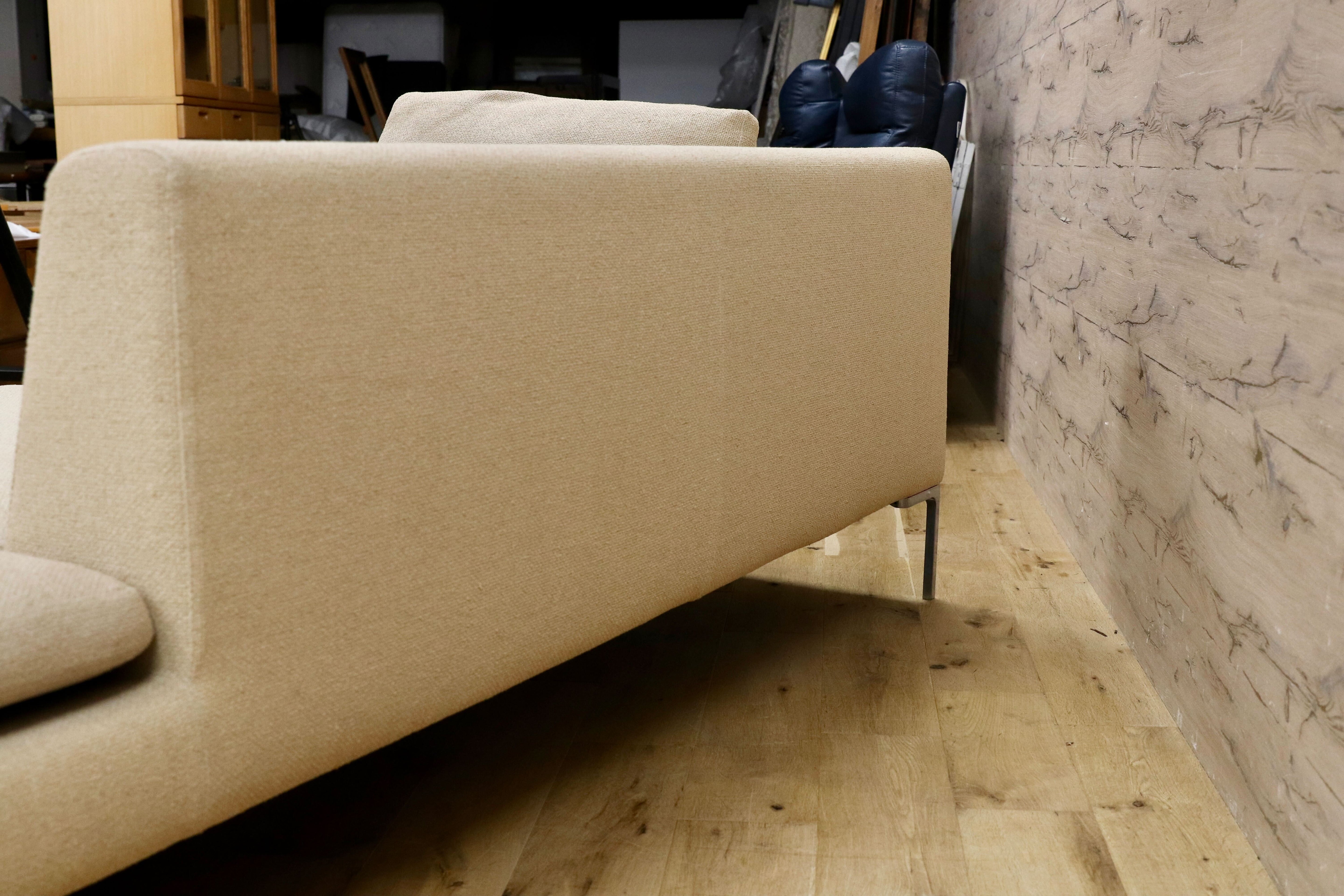 GMHK282A○B&B ITALIA Charles チャールズ シェーズロング カウチソファ ファブリック イタリアモダン アントニオ・チッテリオ 約120万