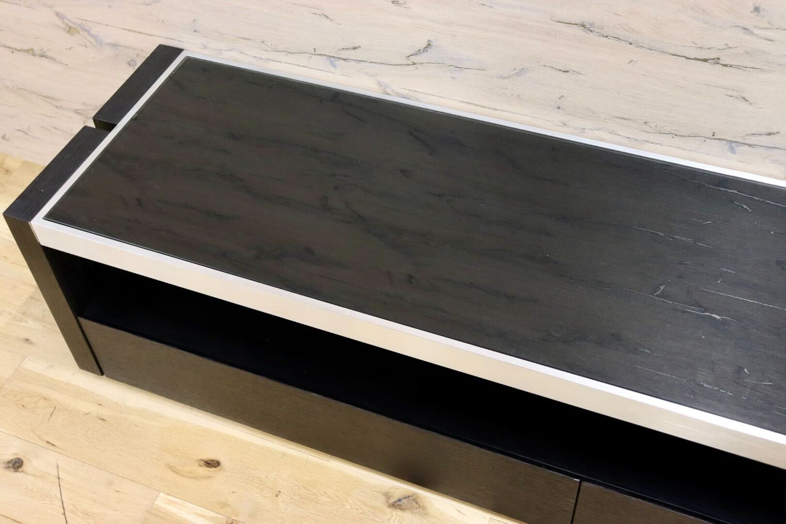 GMHH374○Armonia / アルモニア AICA アイカ TVボード AVボード ローボード リビング収納 スタイリッシュ 定価約10万