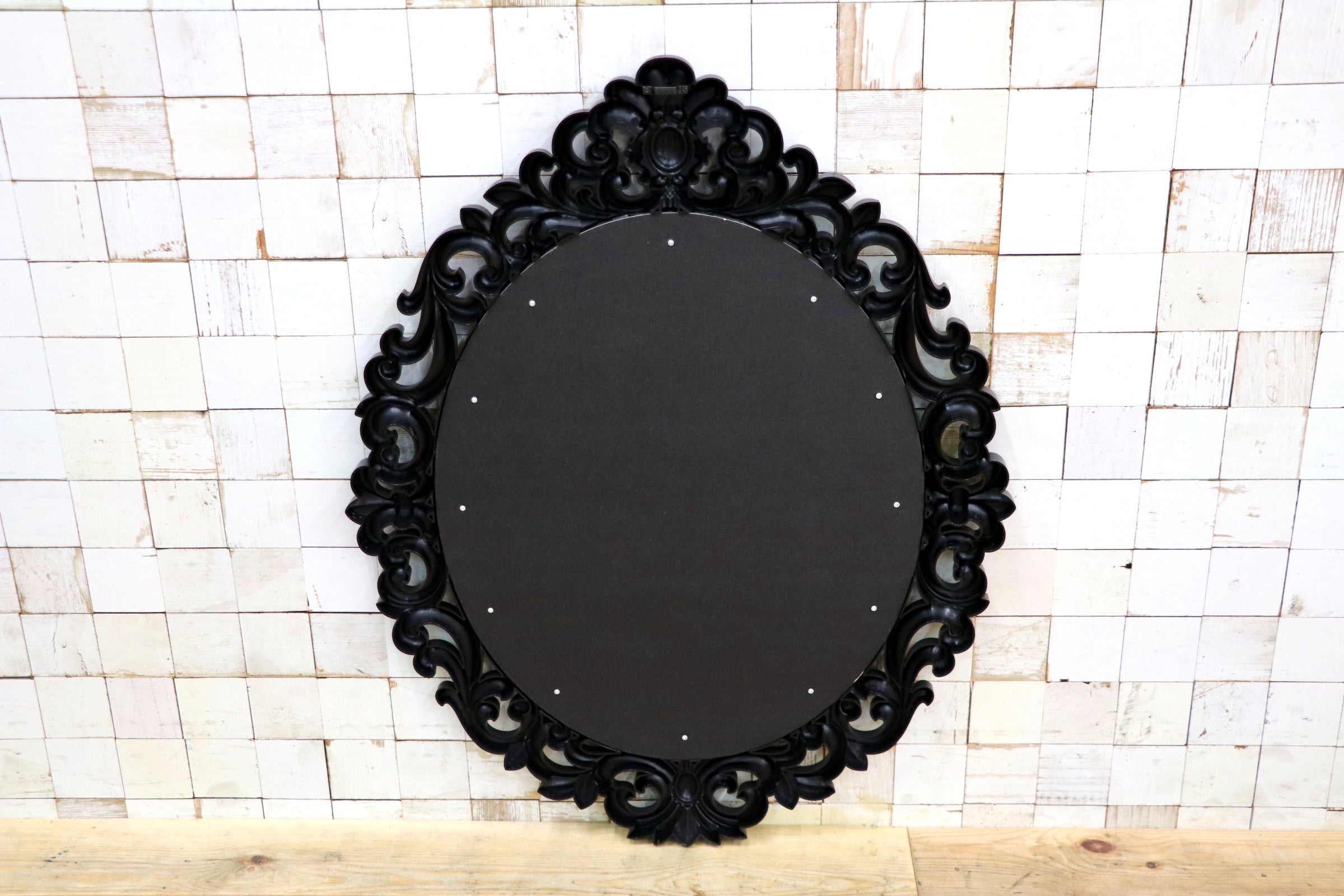 GMIK746DT〇ウォールミラー 壁掛け鏡 壁掛けミラー 鏡 ミラー アンティーク調 ロココ調 未使用品