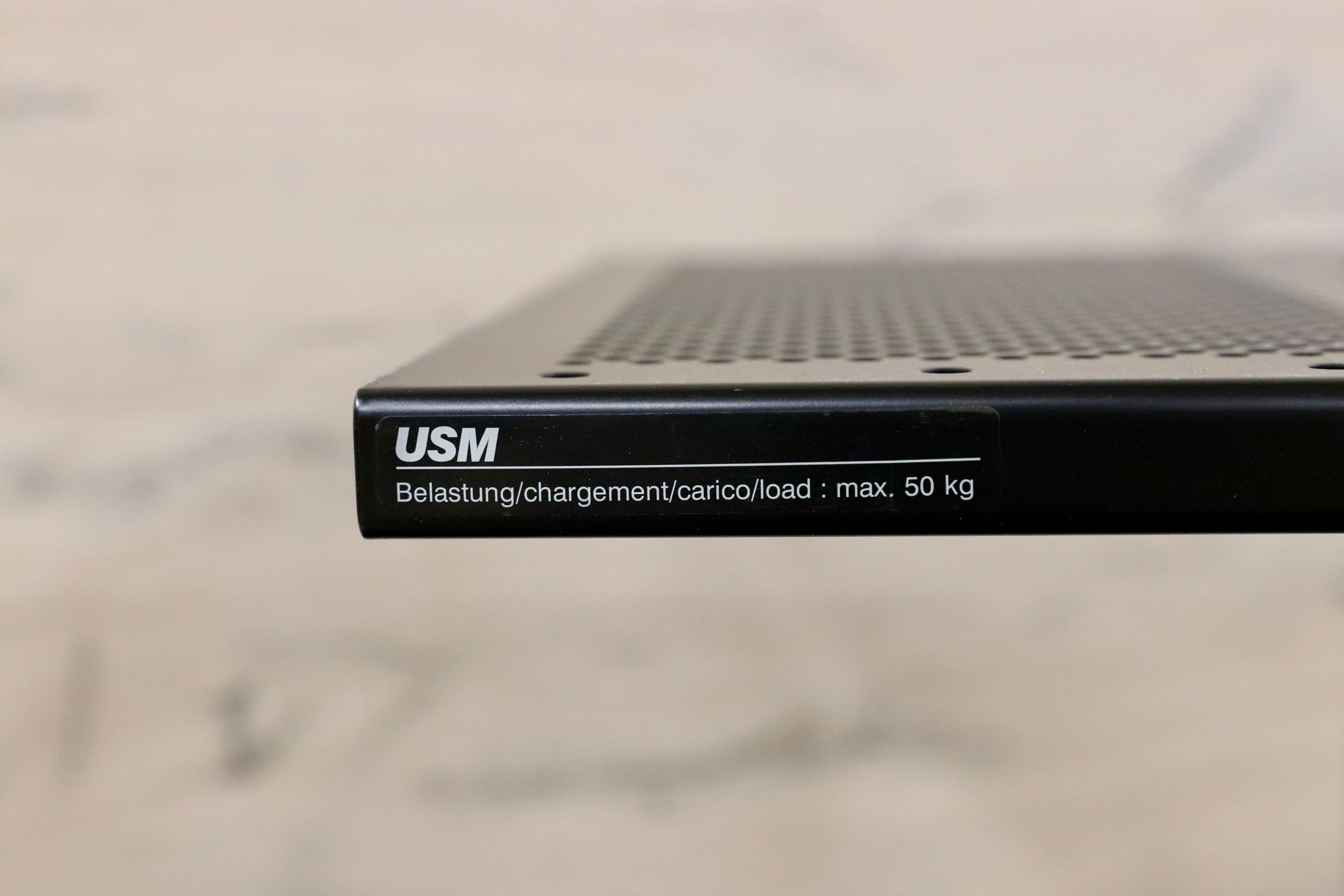 GMIO152○USM Haller USMハラー ハラーシステム キトスデスク パソコンデスク オフィス 書斎机 ブラック 北欧 スイス