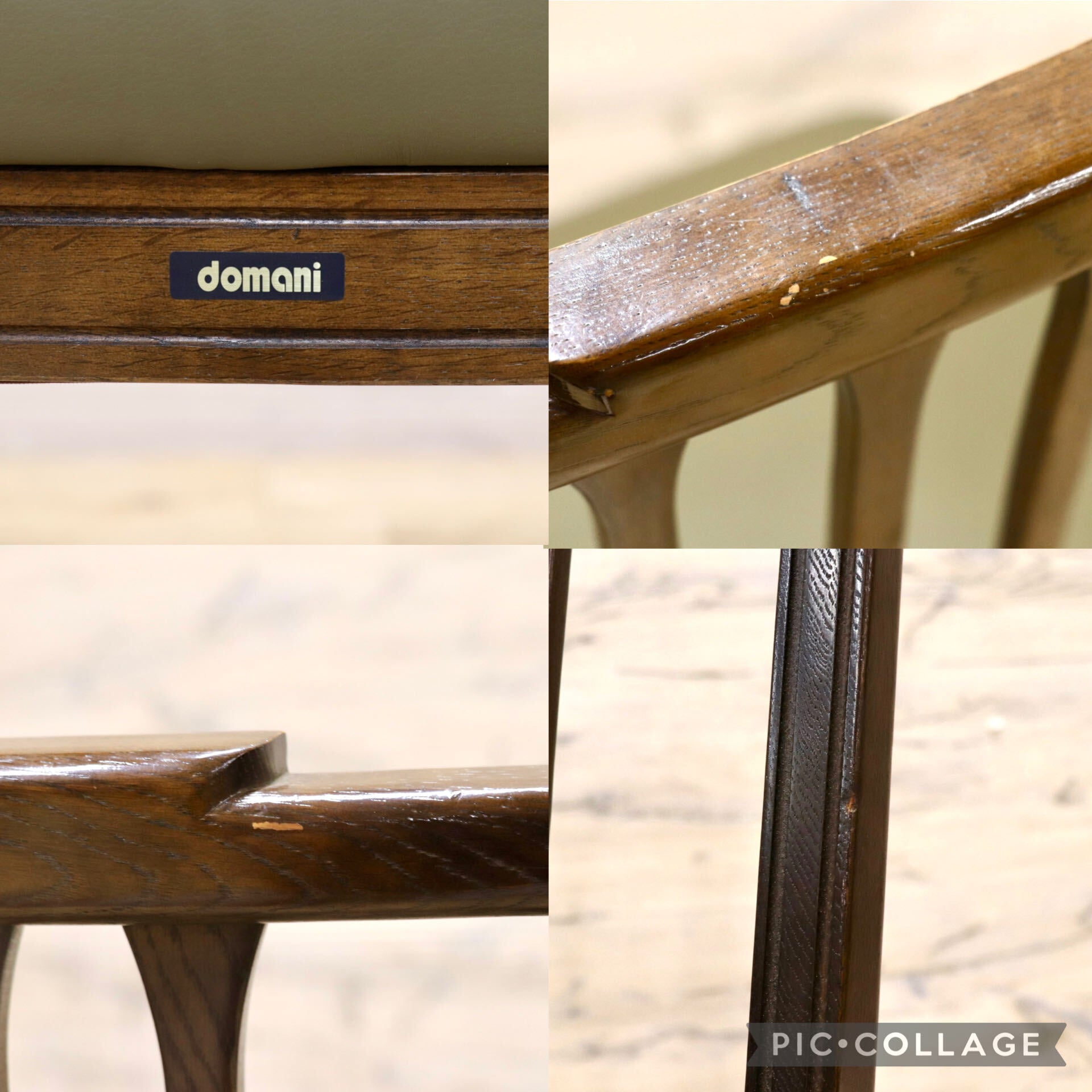 GMJK381B◯domani / ドマーニ QUEENS LIFE クイーンズライフ ダイニングチェア 食卓椅子 本革 クラシック カリモク最高峰 定価約22万円