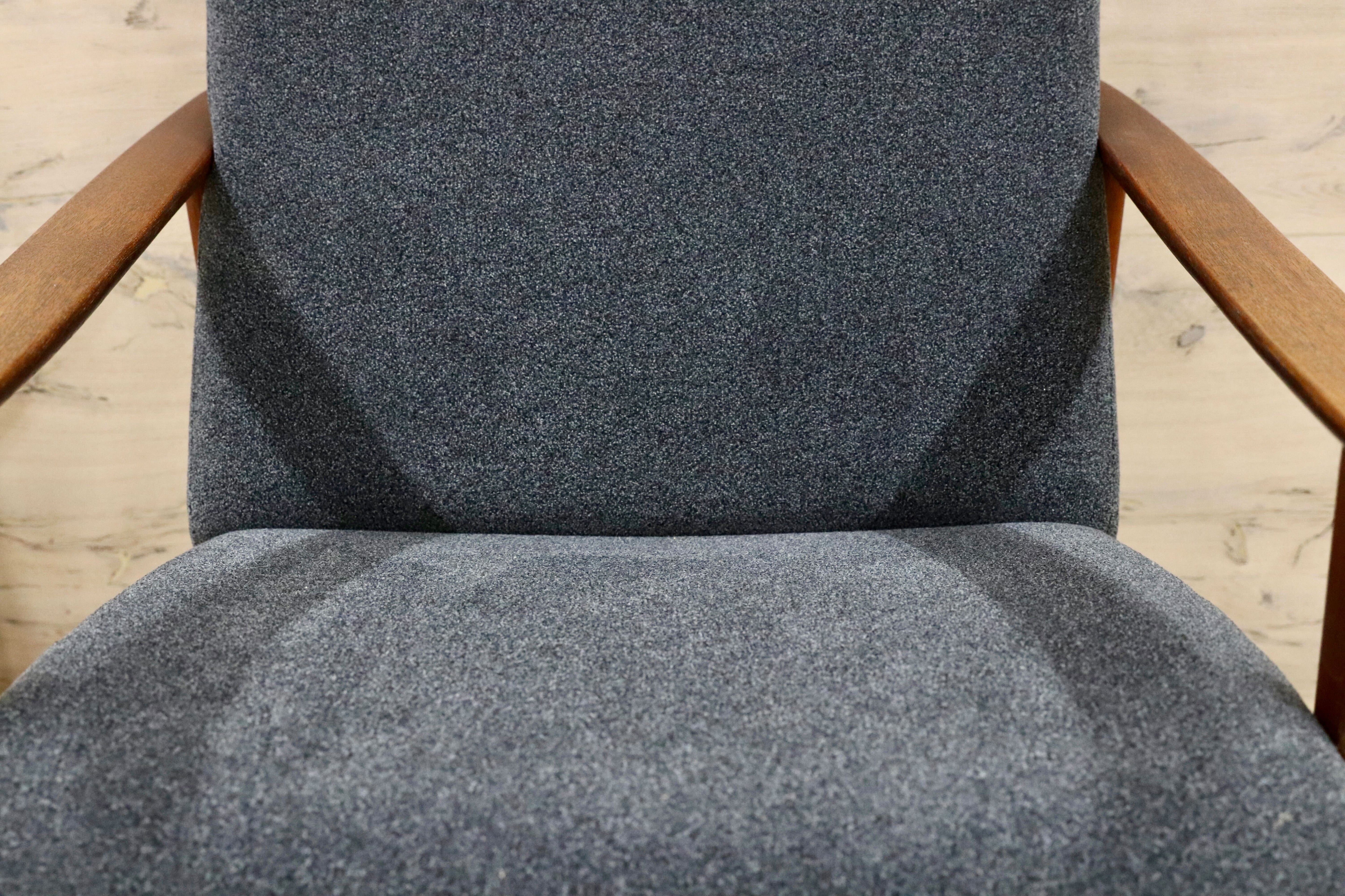 GMFK822B○北欧スタイル ヴィンテージ イージーチェア アームソファ チーク材 60年代 検)天童木工 デンマーク ゲタマ フィンユール