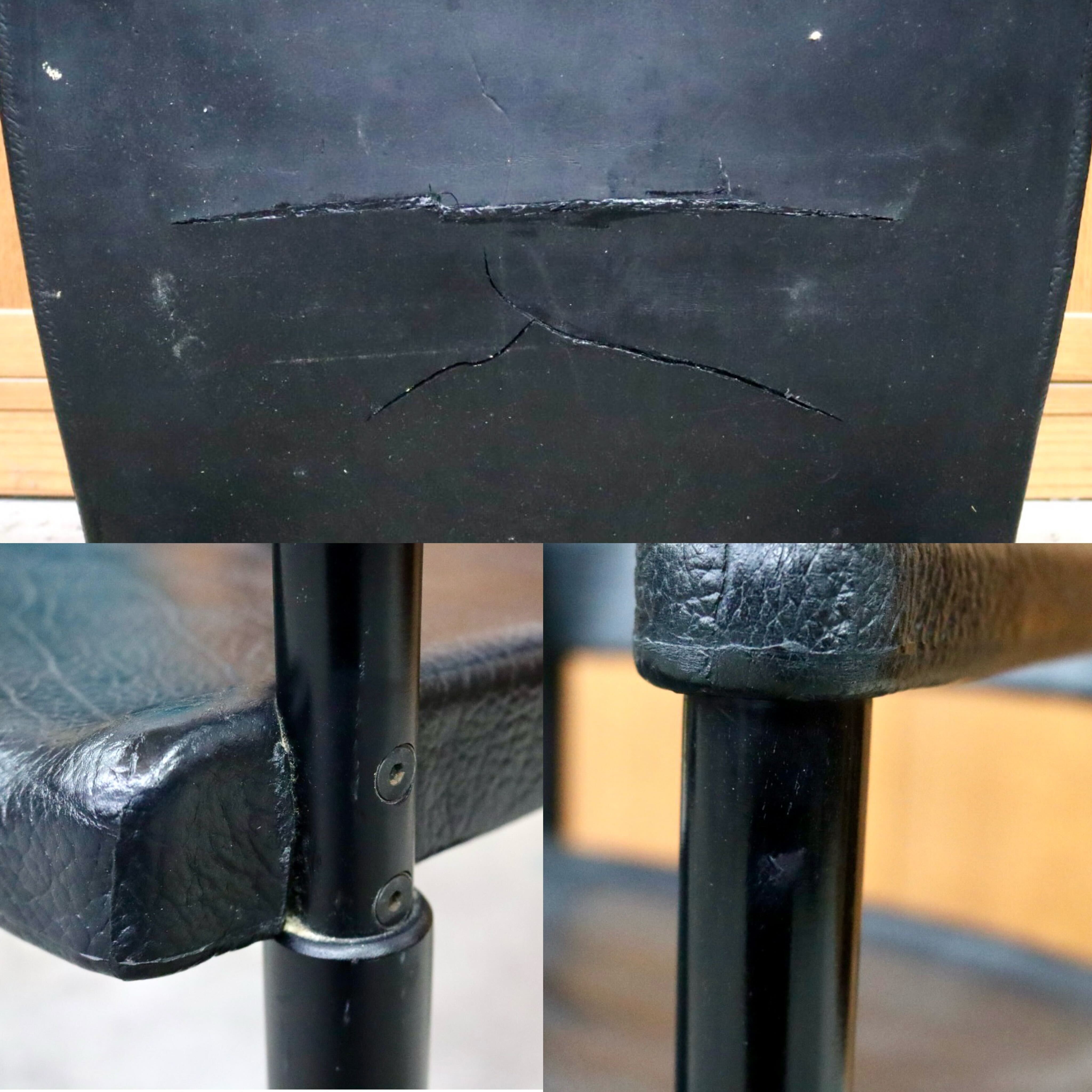 GMIS471A○レオナルド アームチェア ブラック スイス デザイナーズ家具 チェア 椅子 INTER-DECOR取扱い 検)Cassina Strassle Collection