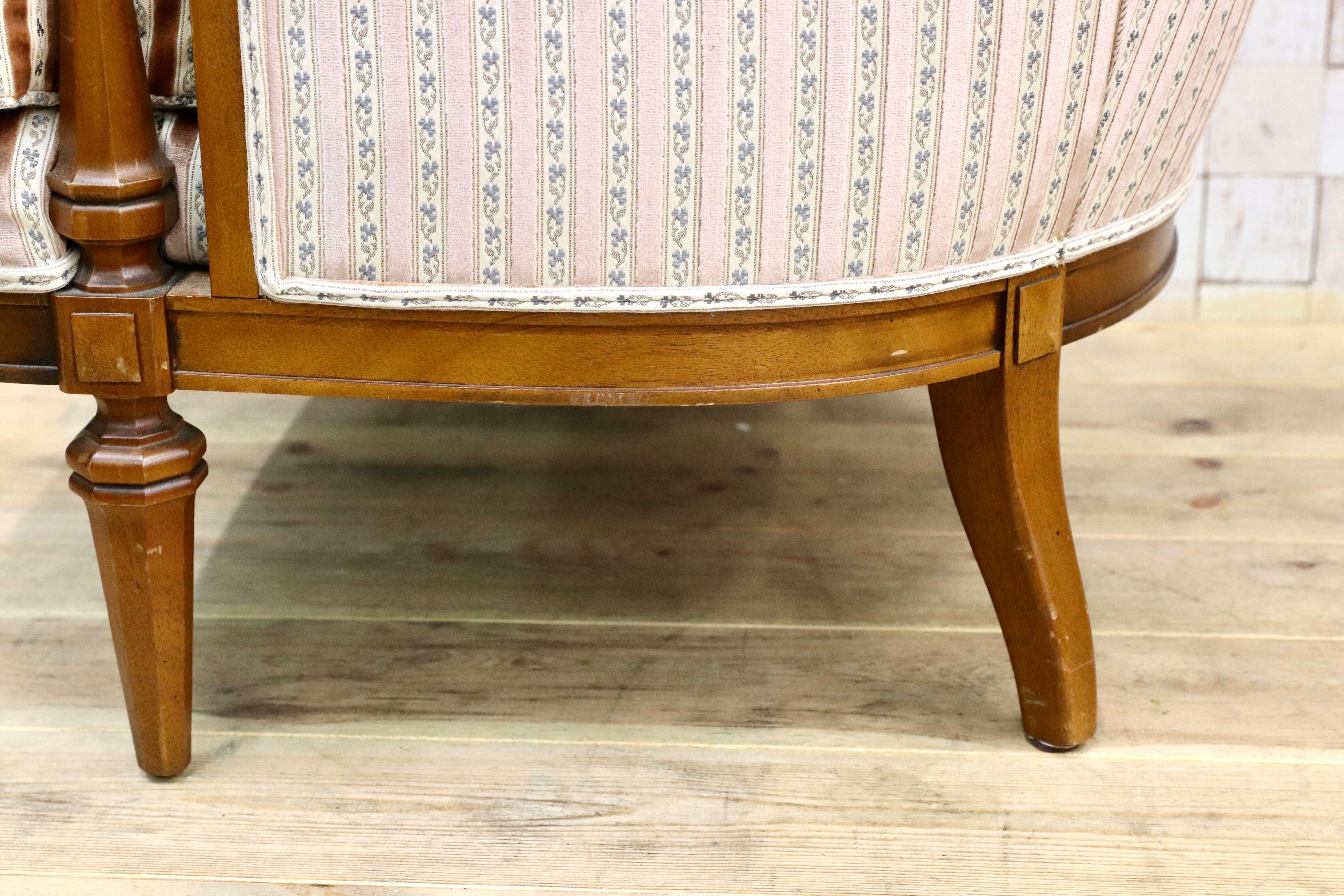 GMIK862A○DREXEL HERITAGE / ドレクセルヘリテイジ アップホルスタリー ハイバックチェア ラウンジチェア 定価54万 稀少