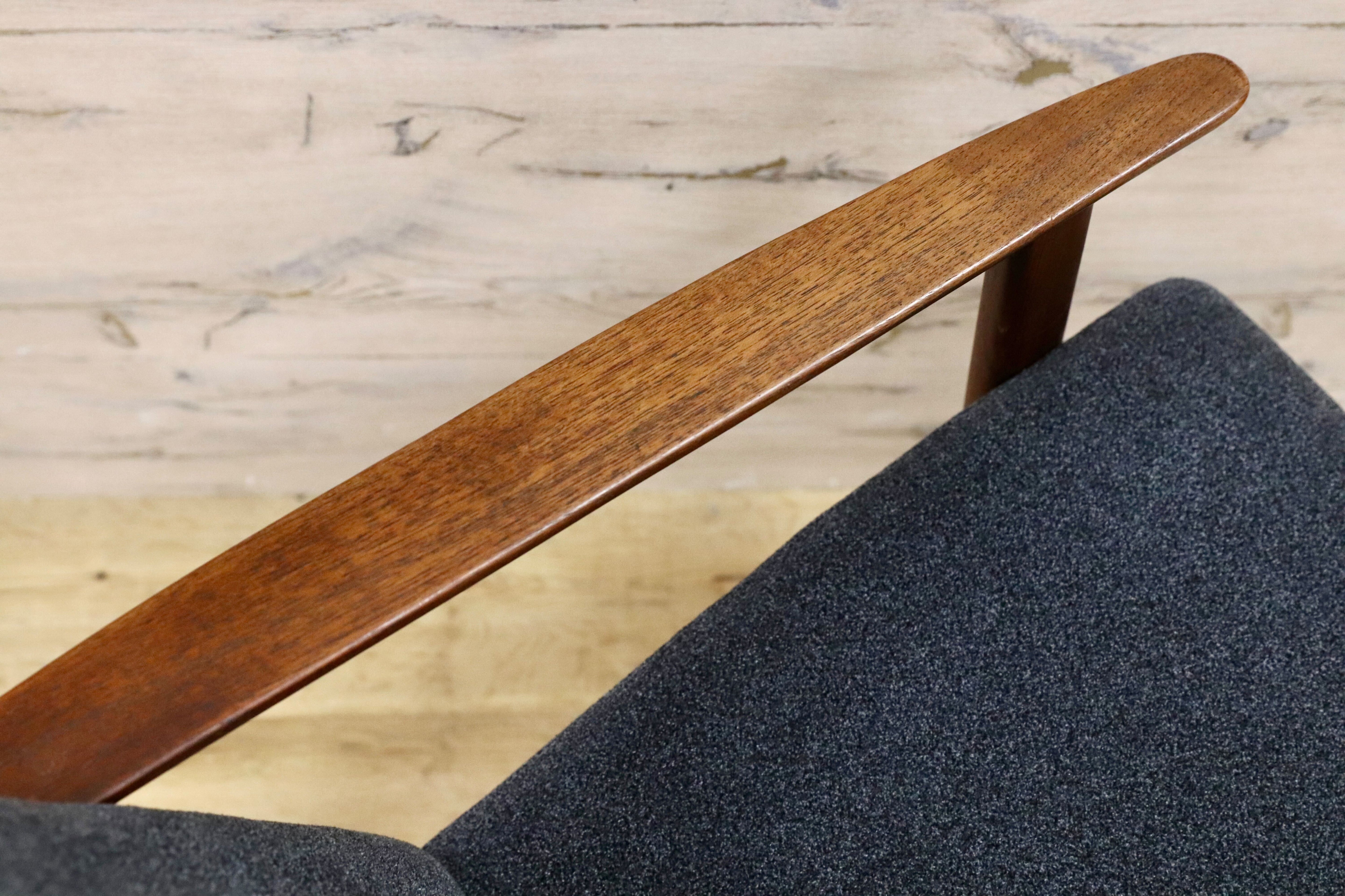 GMFK822B○北欧スタイル ヴィンテージ イージーチェア アームソファ チーク材 60年代 検)天童木工 デンマーク ゲタマ フィンユール