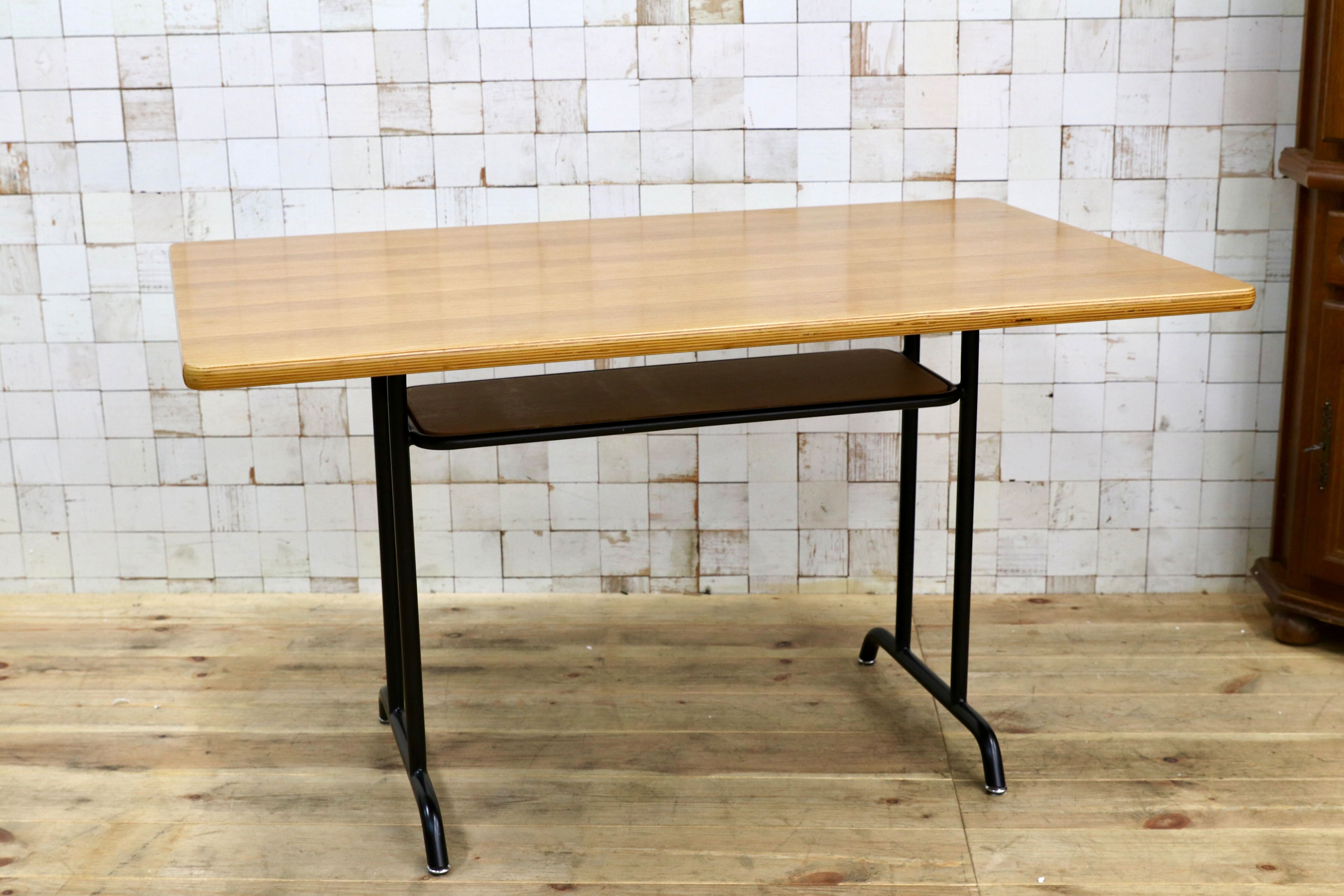 GMIK863○unico / ウニコ FUNEAT ファニート ダイニングテーブル 食卓テーブル 廃盤 ヴィンテージ インダストリアル