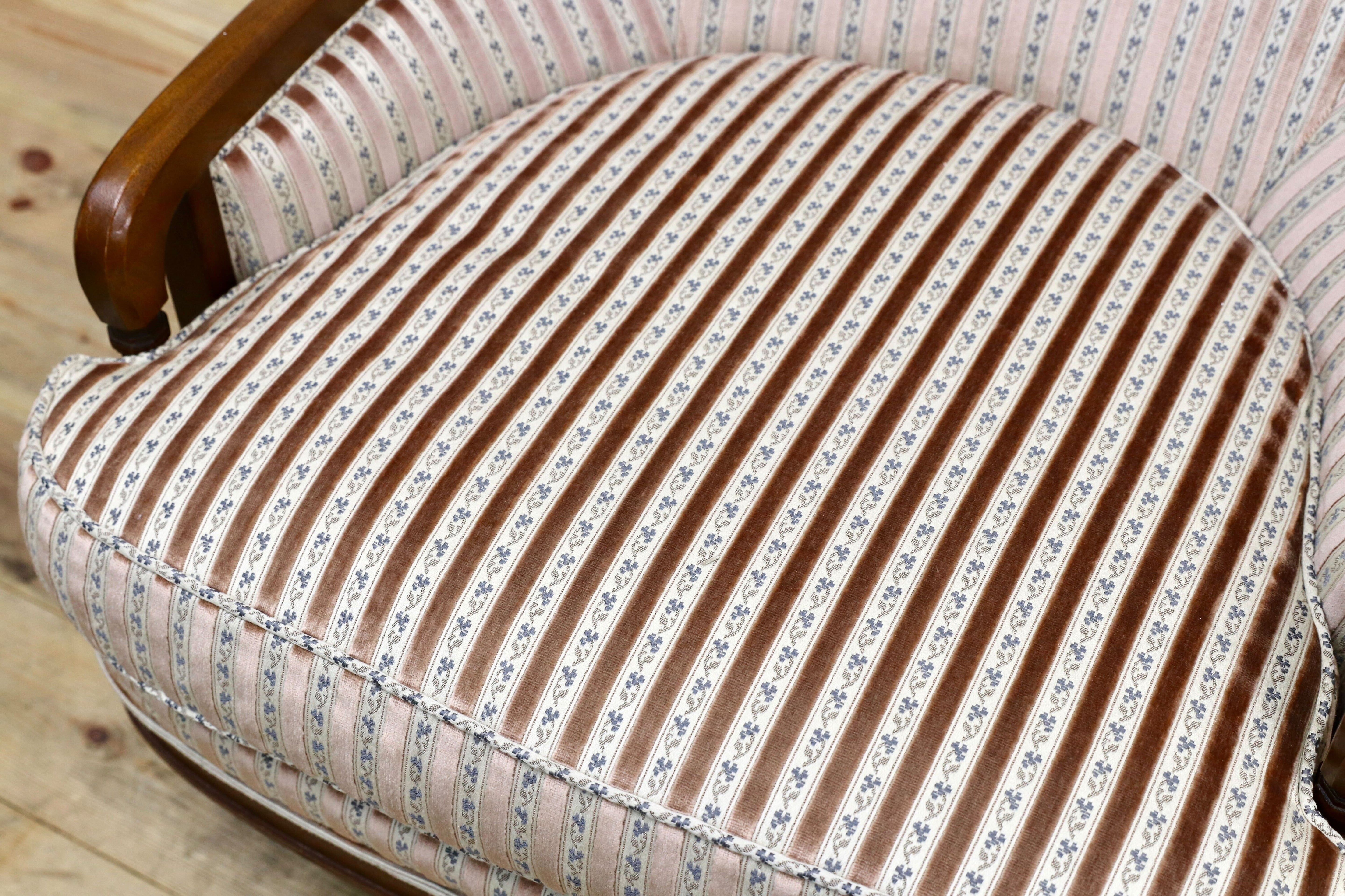 GMIK862B○DREXEL HERITAGE / ドレクセルヘリテイジ アップホルスタリー ローバックチェア ラウンジチェア 定価45万 稀少