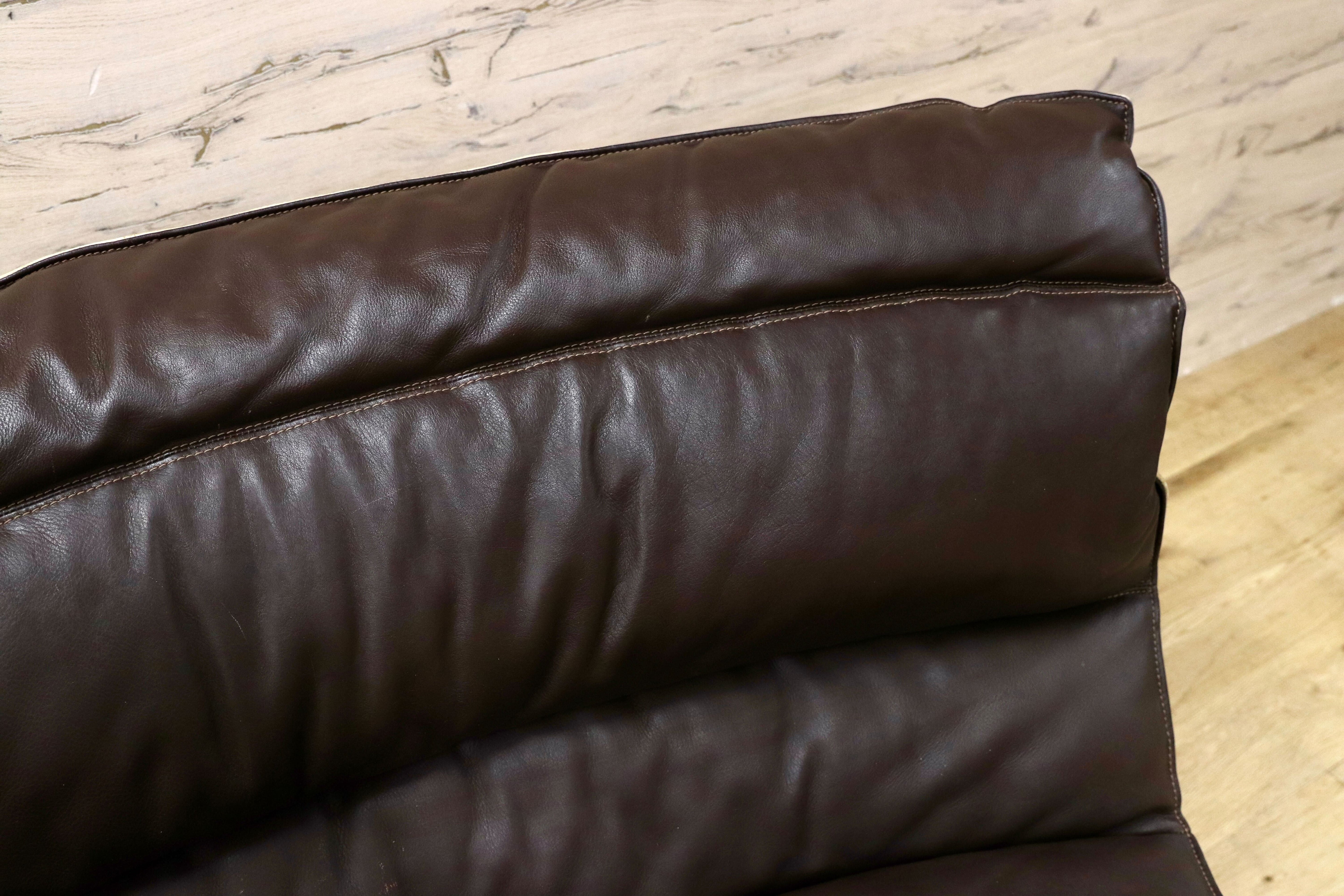 GMIK864A○rossi di albizzate / ロッシディアルビザーテ コーナーソファ カウチ 本革 ヴィンテージ イタリア 最高峰 約140万