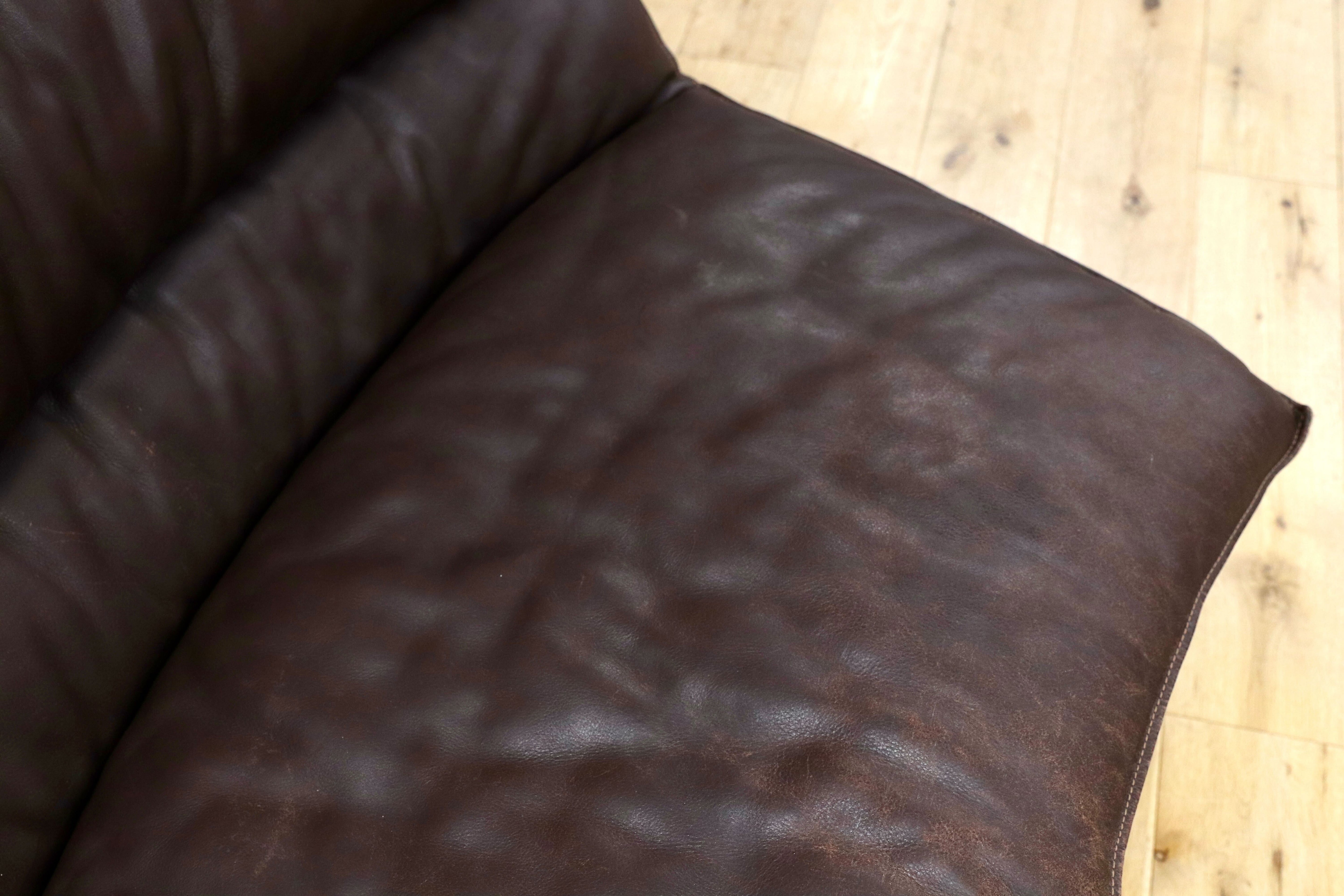 GMIK864A○rossi di albizzate / ロッシディアルビザーテ コーナーソファ カウチ 本革 ヴィンテージ イタリア 最高峰 約140万