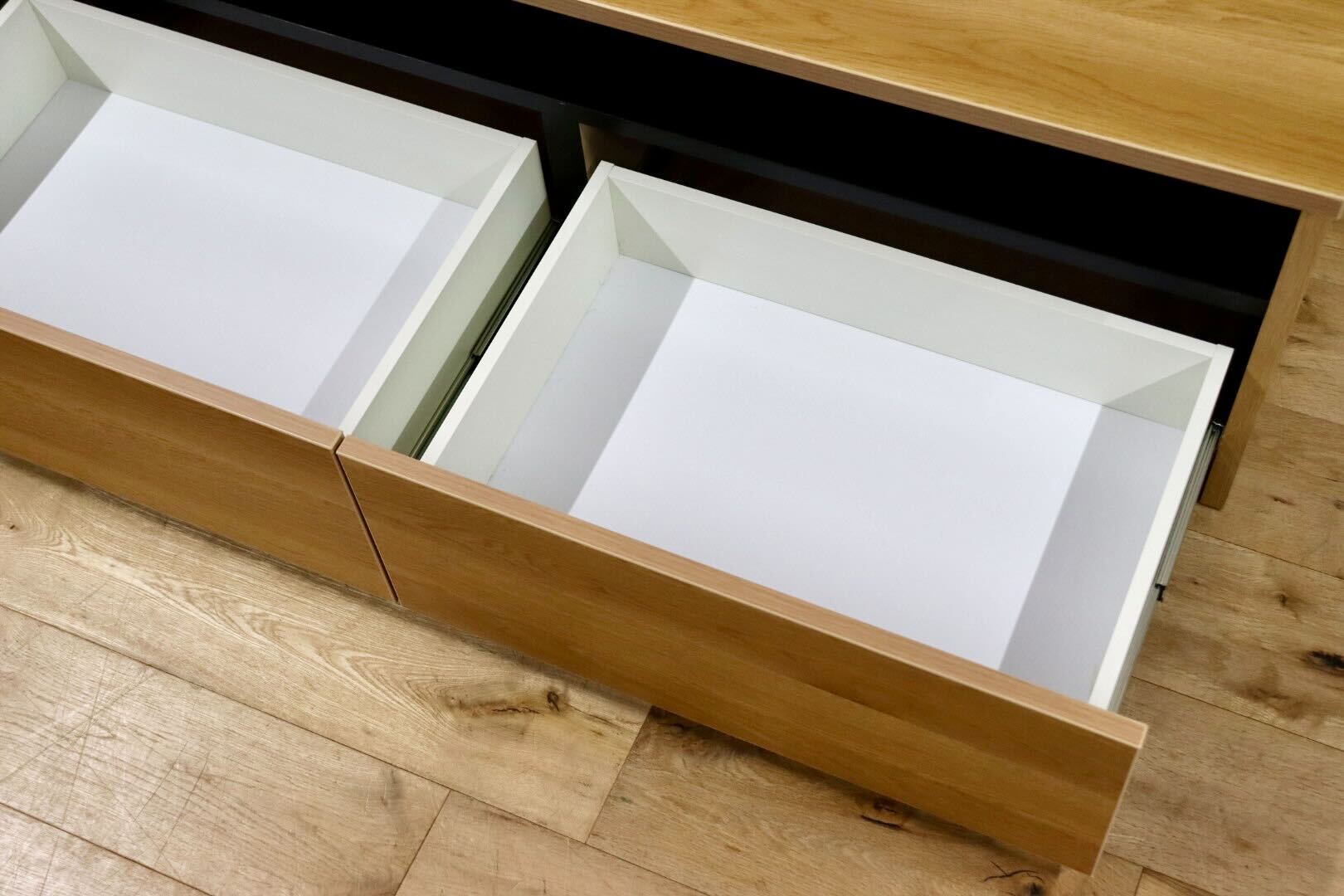 GMHH382○北欧スタイル TVボード AVボード ローボード リビング収納 オーク材 ナチュラル シンプルモダン 展示品