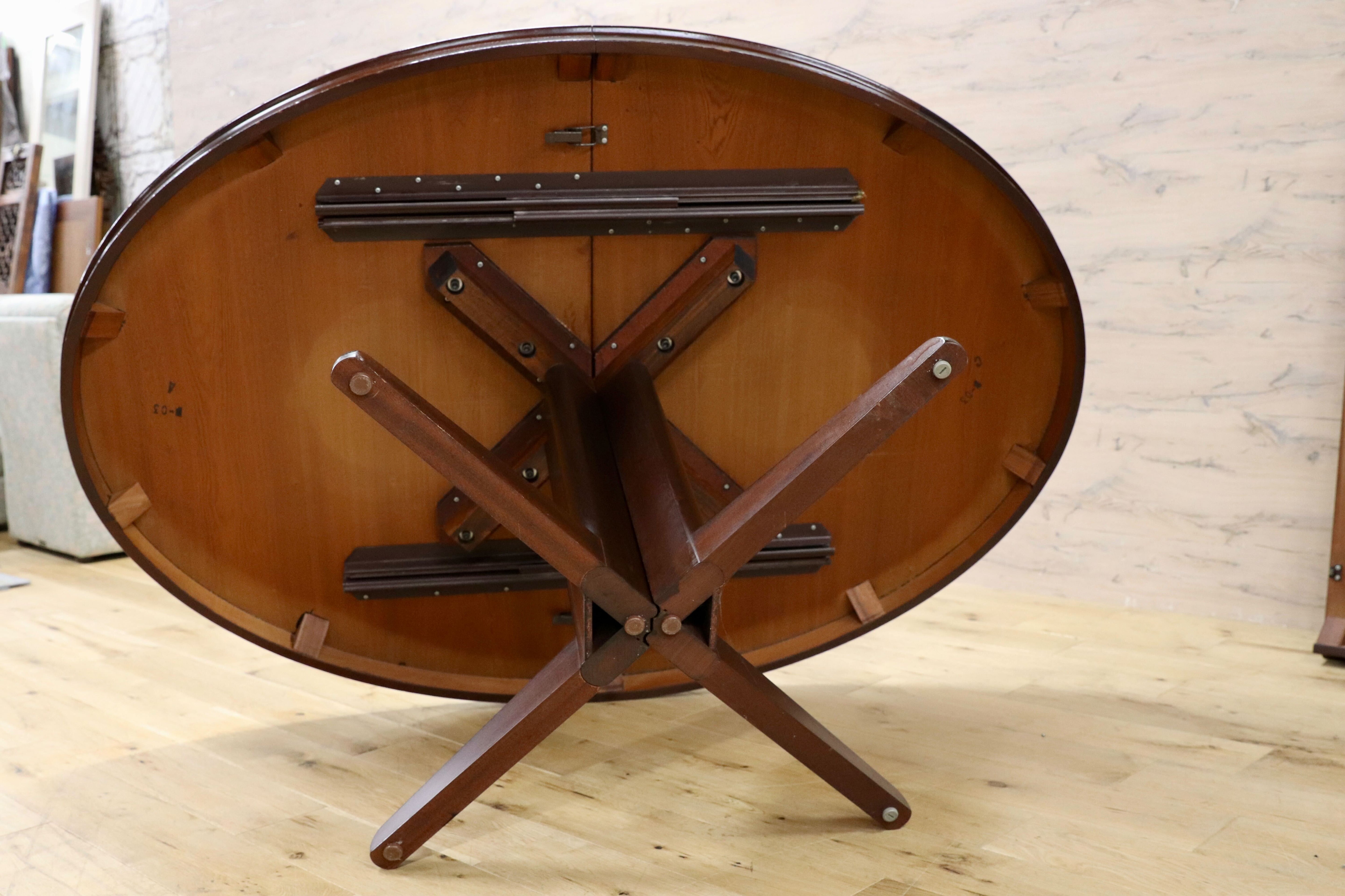 GMIK50○BRAMIN / ブラーミン 北欧 デンマーク ヴィンテージ エクステンション式 ダイニングテーブル 食卓テーブル アンティーク 机 稀少