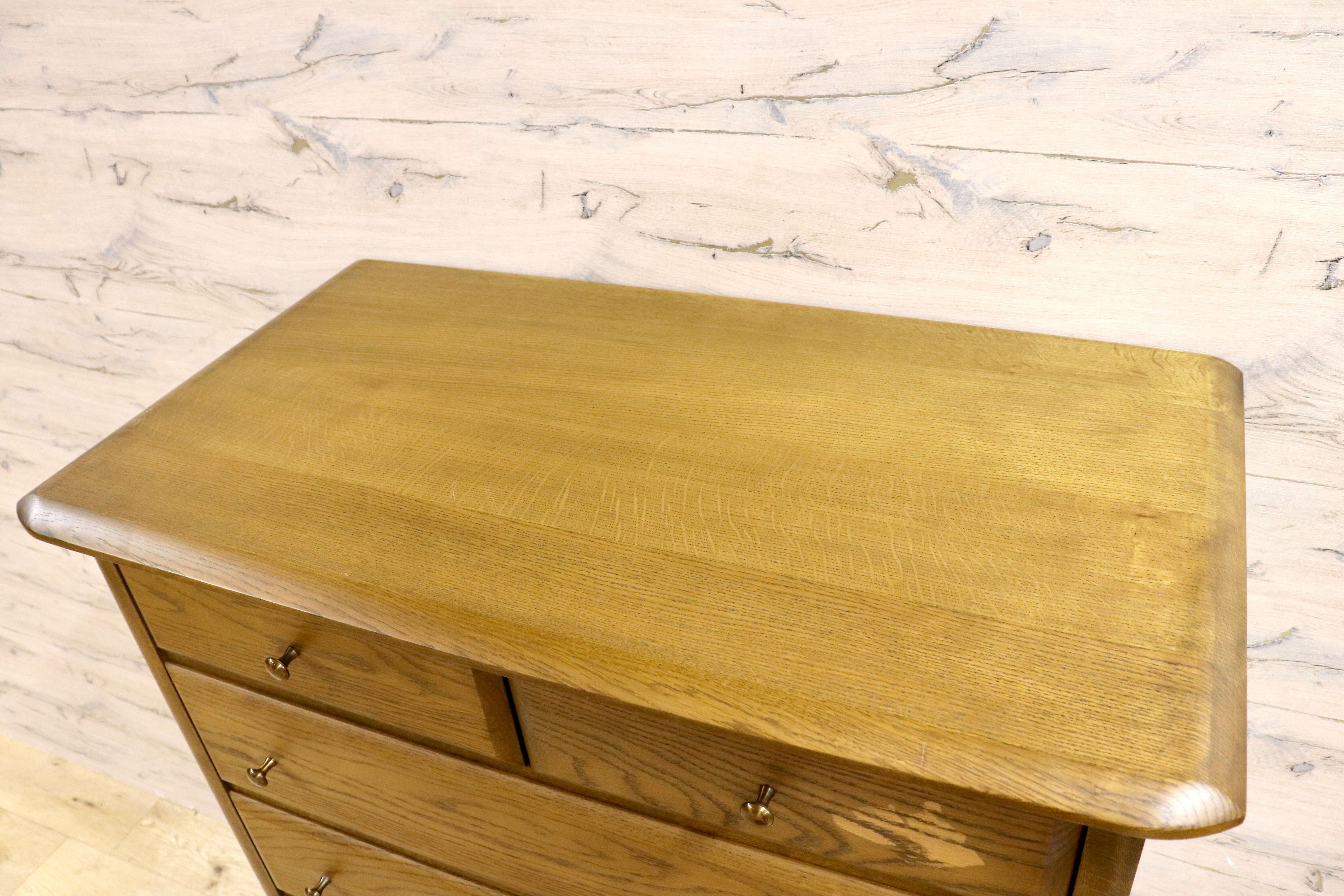 GMIK320A○近藤工芸 / OAK Solid Furniture 北海道旭川 整理タンス チェスト タンス 箪笥 引き出し 楢材 オールド ヴィンテージ 収納家具