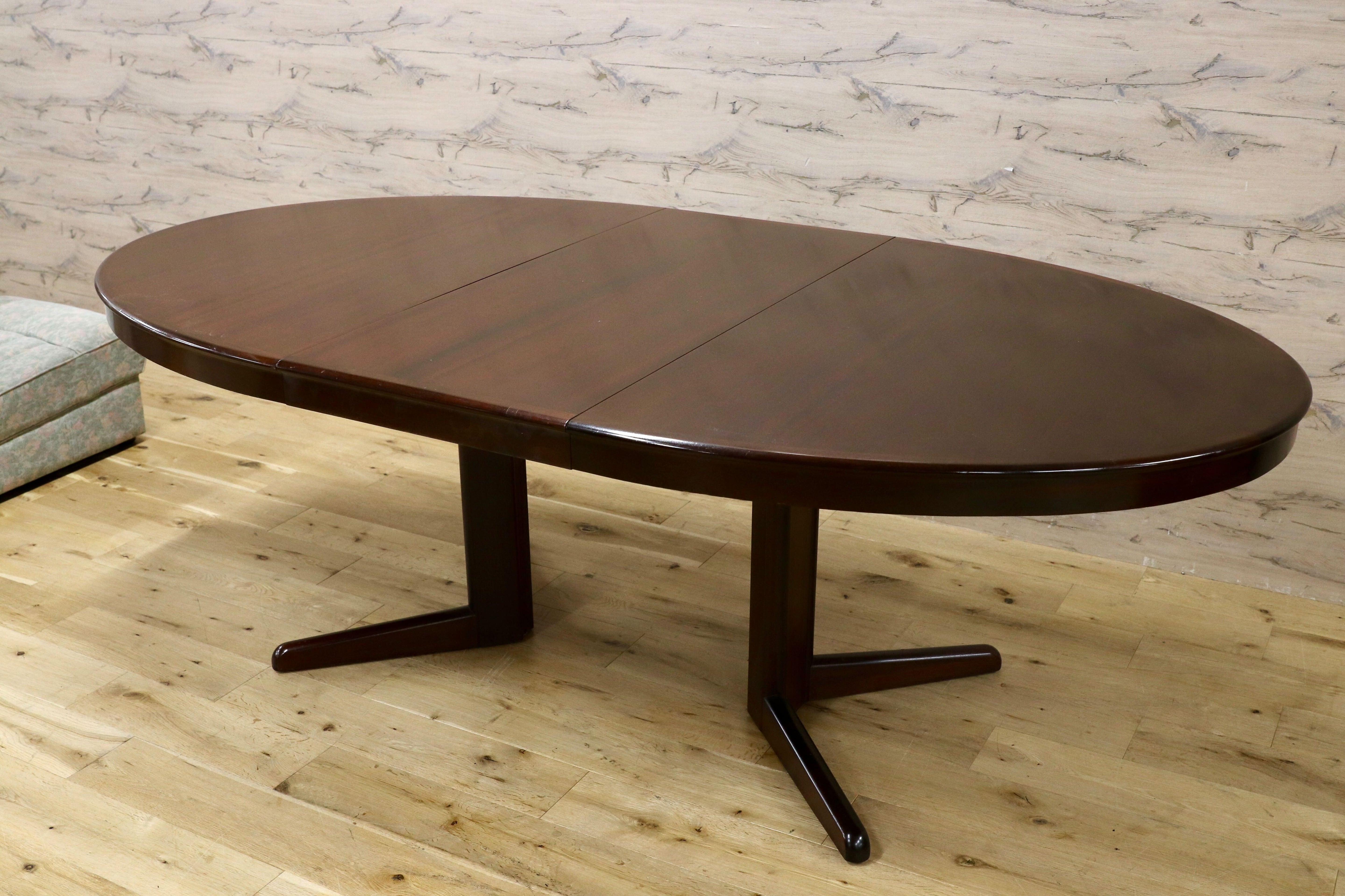 GMIK50○BRAMIN / ブラーミン 北欧 デンマーク ヴィンテージ エクステンション式 ダイニングテーブル 食卓テーブル アンティーク 机 稀少