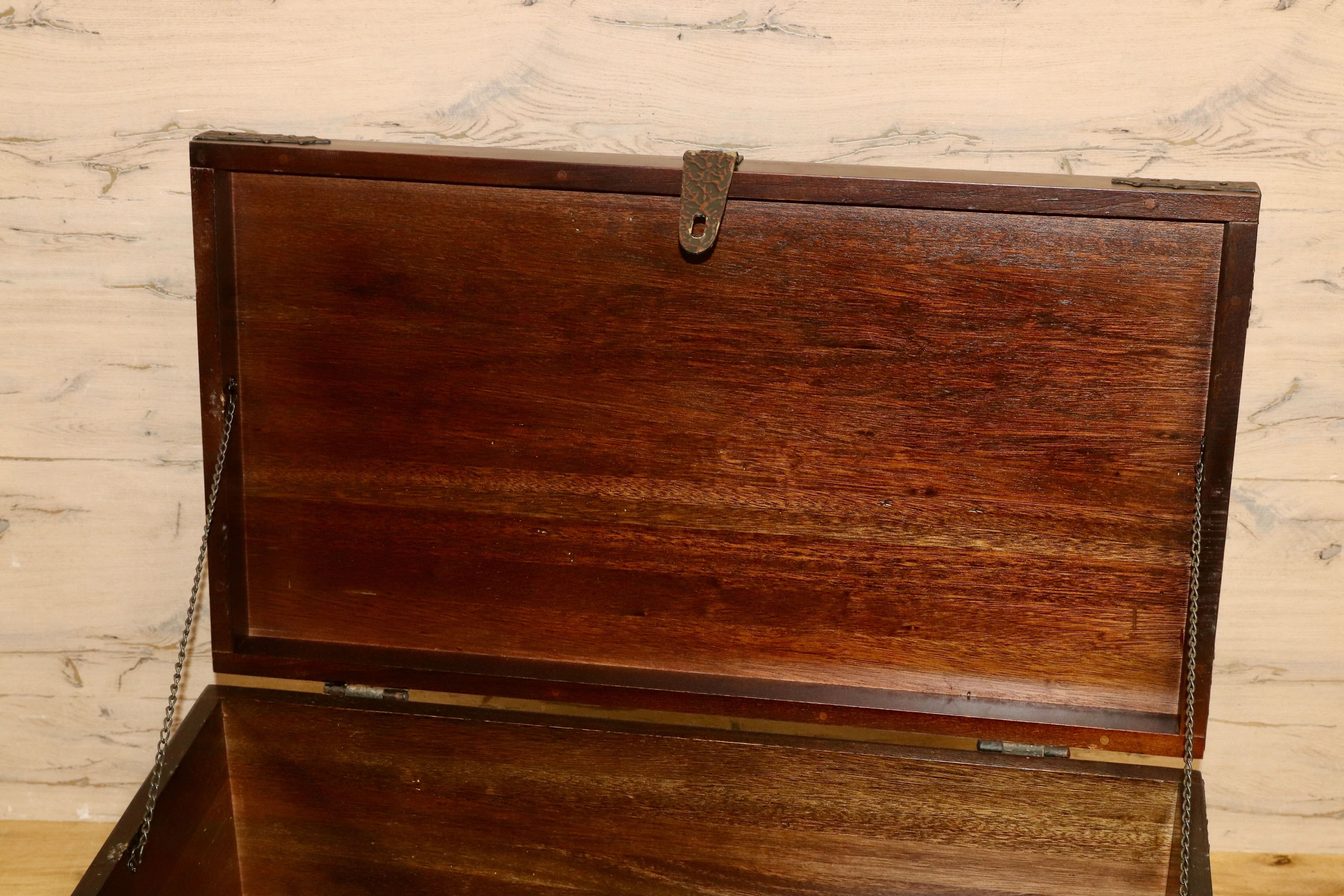 GMHH206A○KOIZUMI / コイズミ 収納家具 収納ボックス 和モダン アンティーク調 金具 木製 レトロ バンダジ 展示品