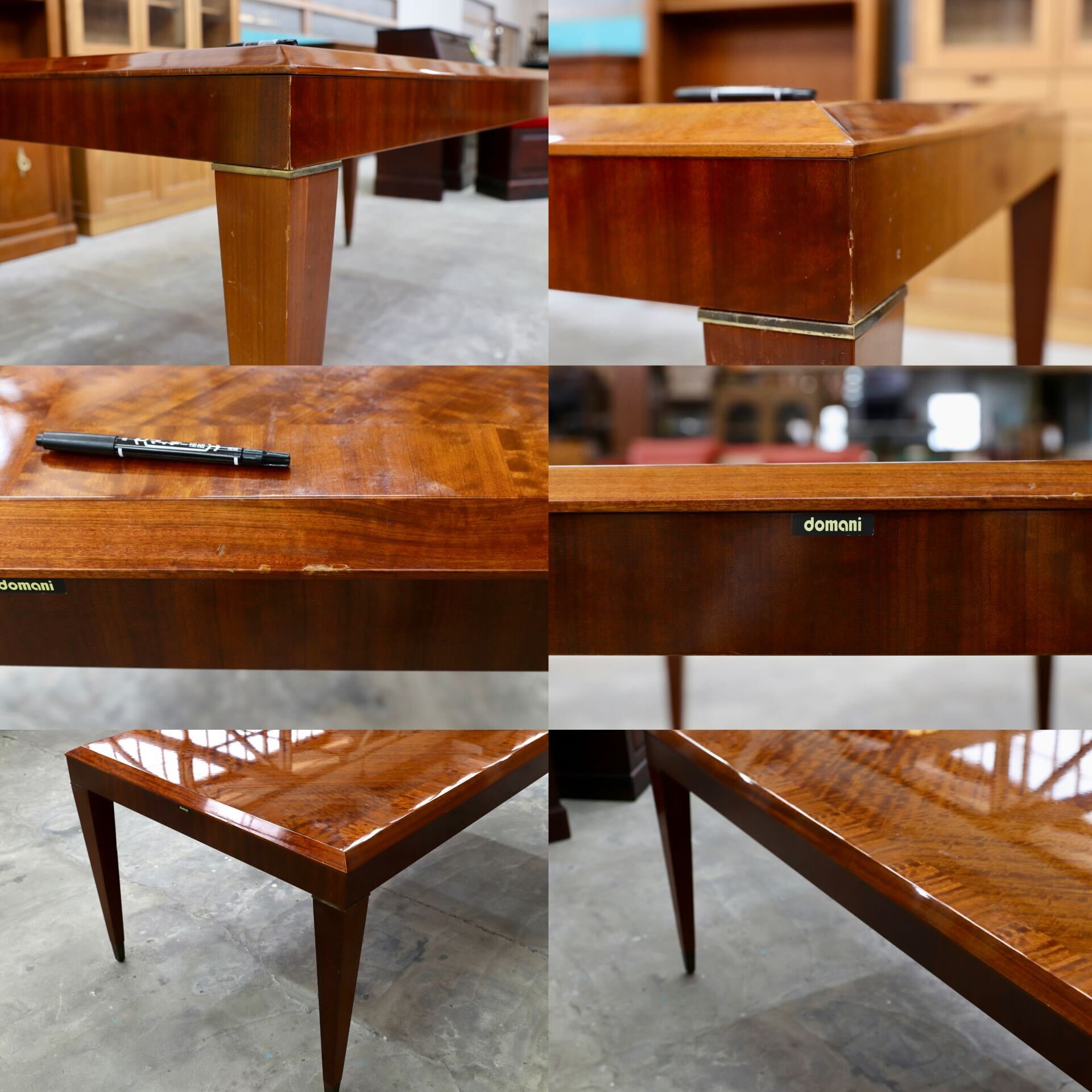 GMIS74○domani / ドマーニ Forza フォルザ ダイニングテーブル 食卓テーブル ダニエラ材 クラシック カリモク最高峰 定価約74万