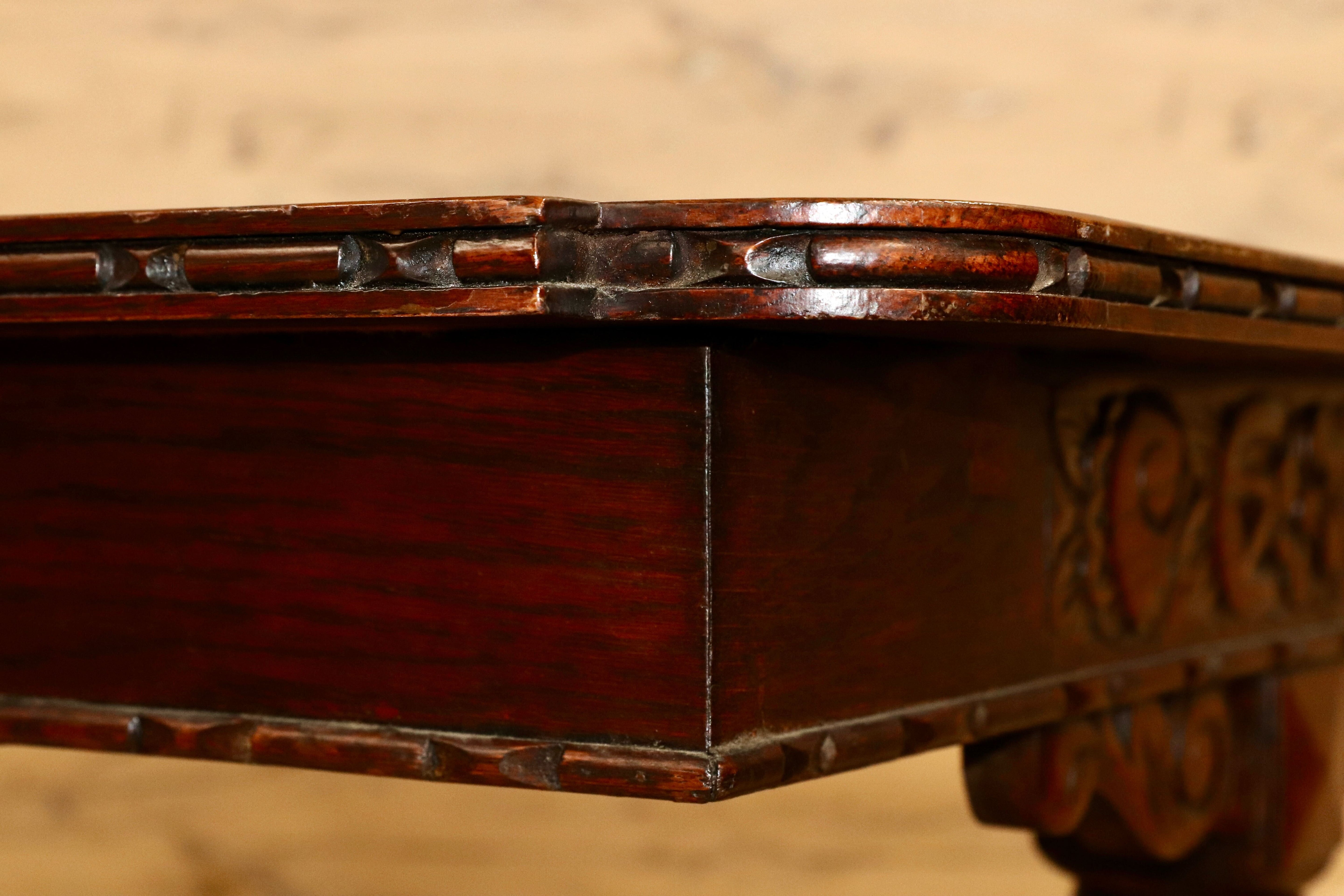 GMFK677○英国 イギリス アンティーク ダイニングテーブル 食卓テーブル オーク材 クラシック ヴィクトリアン様式 店舗什器 西洋