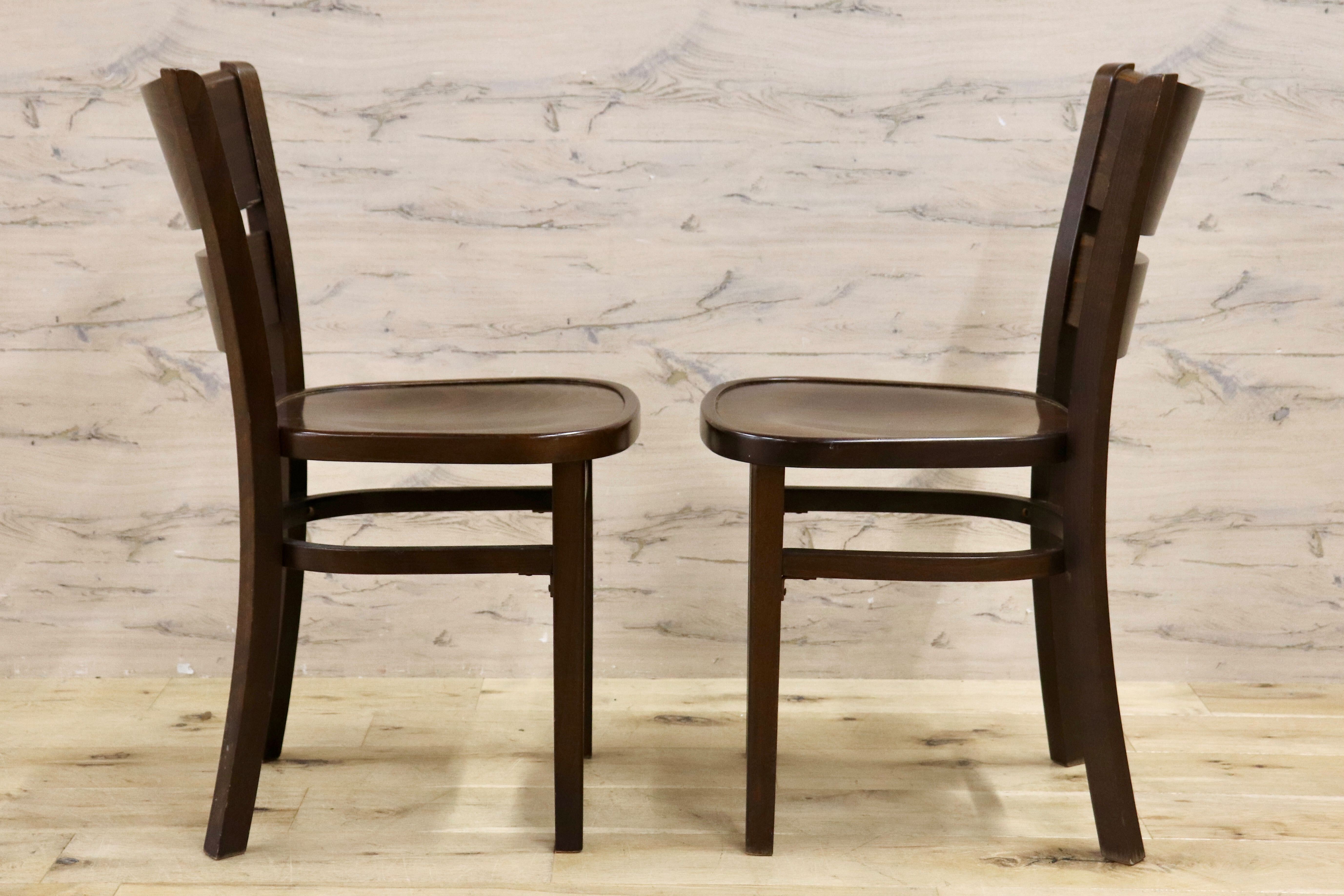 GMHK804A○FAMEG / ファーメグ FMG ダイニングチェア 2脚セット ベントウッド 椅子 曲木 ヴィンテージ アンティーク ポーランド 木製家具