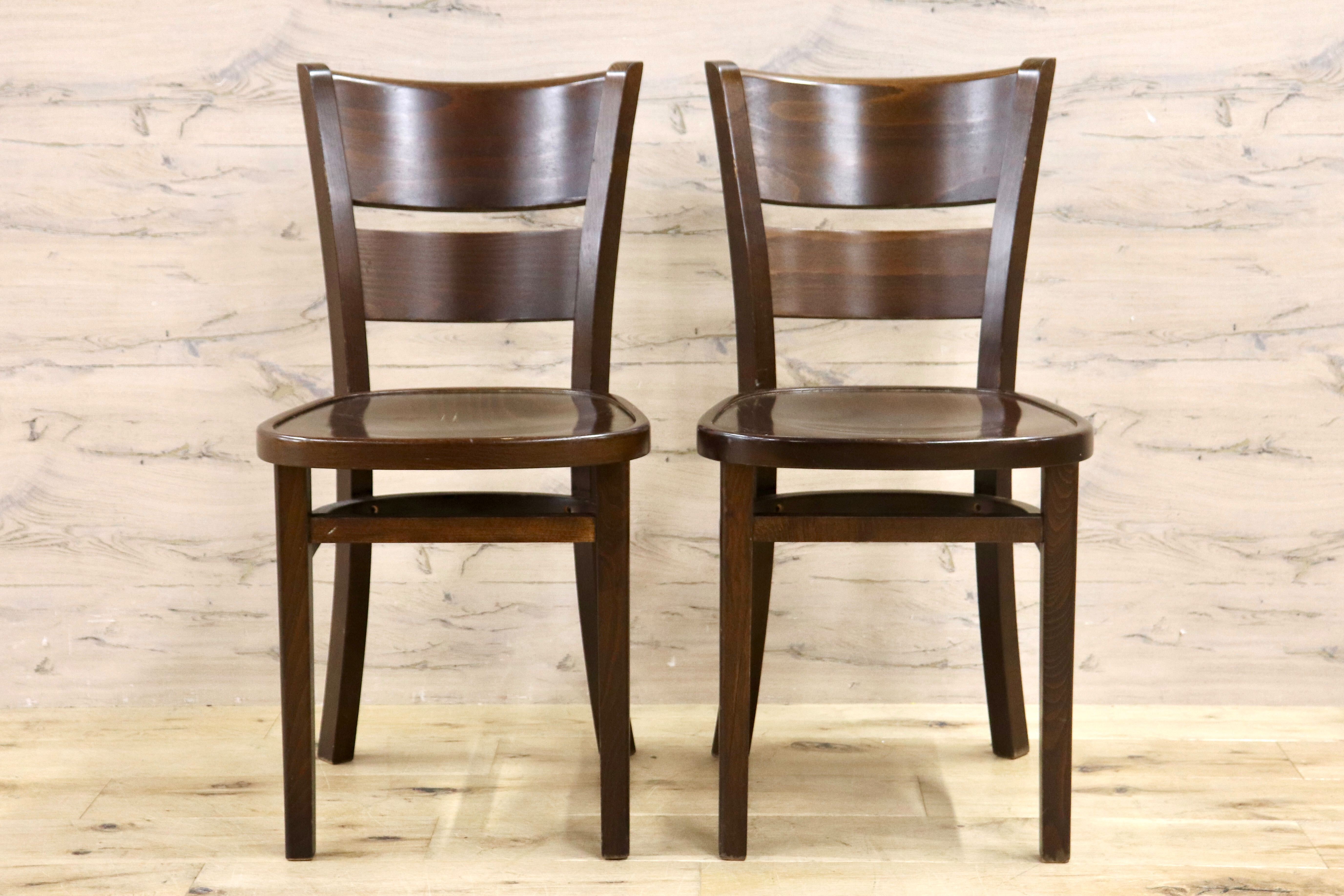 GMHK804A○FAMEG / ファーメグ FMG ダイニングチェア 2脚セット ベントウッド 椅子 曲木 ヴィンテージ アンティーク ポーランド 木製家具