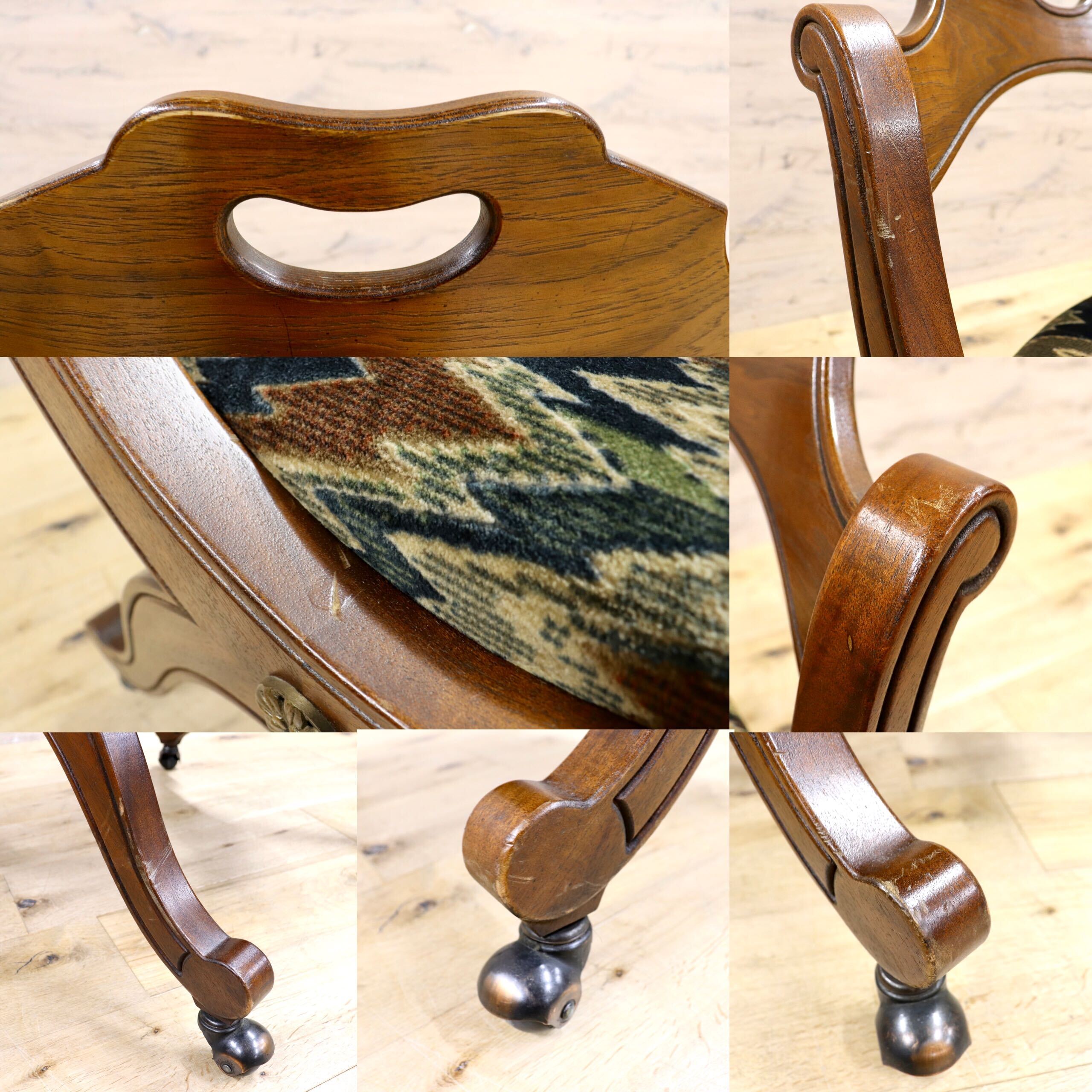 GMIK607A○DREXEL HERITAGE / ドレクセルヘリテイジ エスペラント ダイニングチェア 椅子 2脚セット ヴィンテージ クラシック 稀少