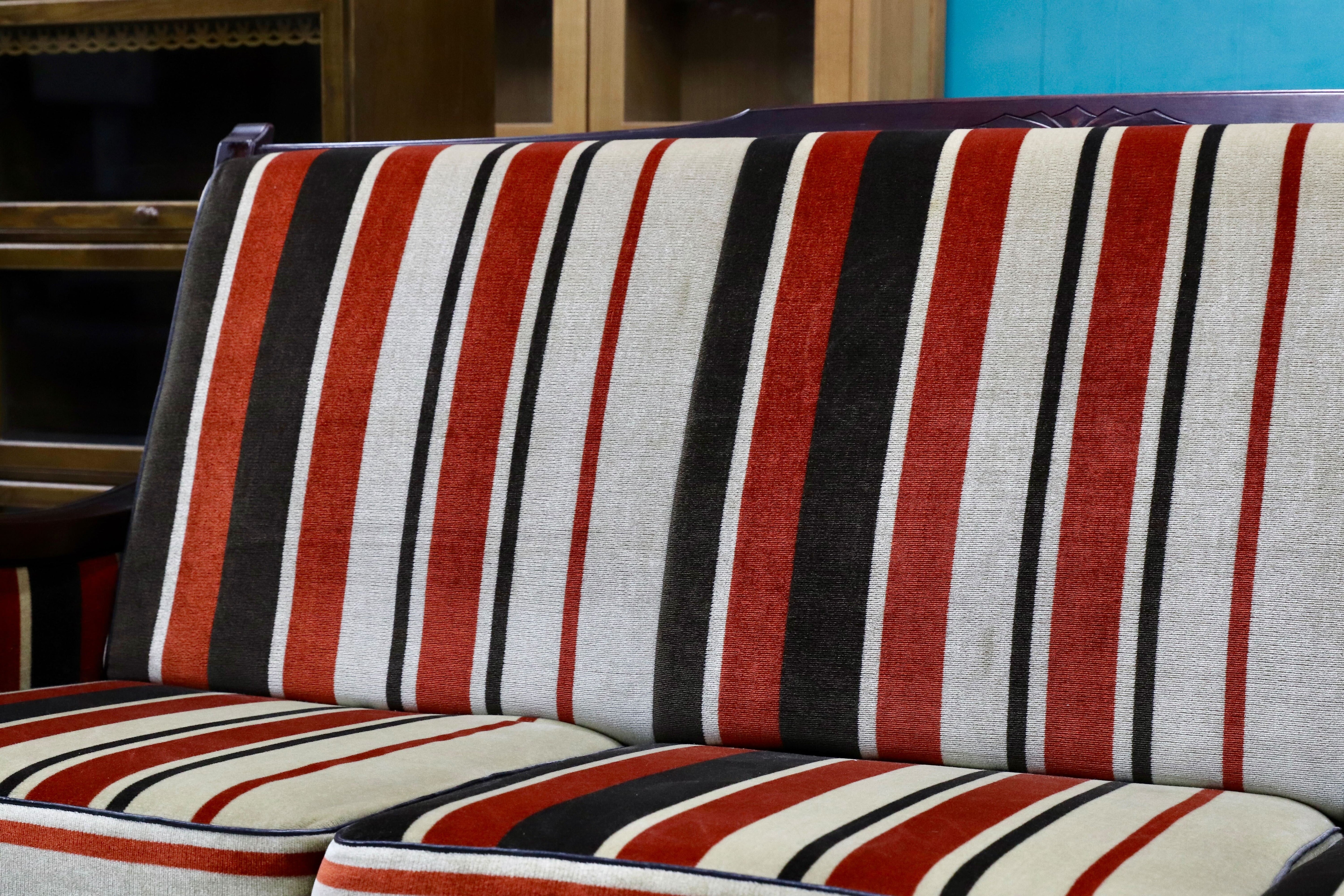 GMHK438C○モリシゲ / MORISHIGE 3人掛けソファ トリプルソファ 和モダン IDC大塚家具 クラシック ヴィンテージ 大正モダン