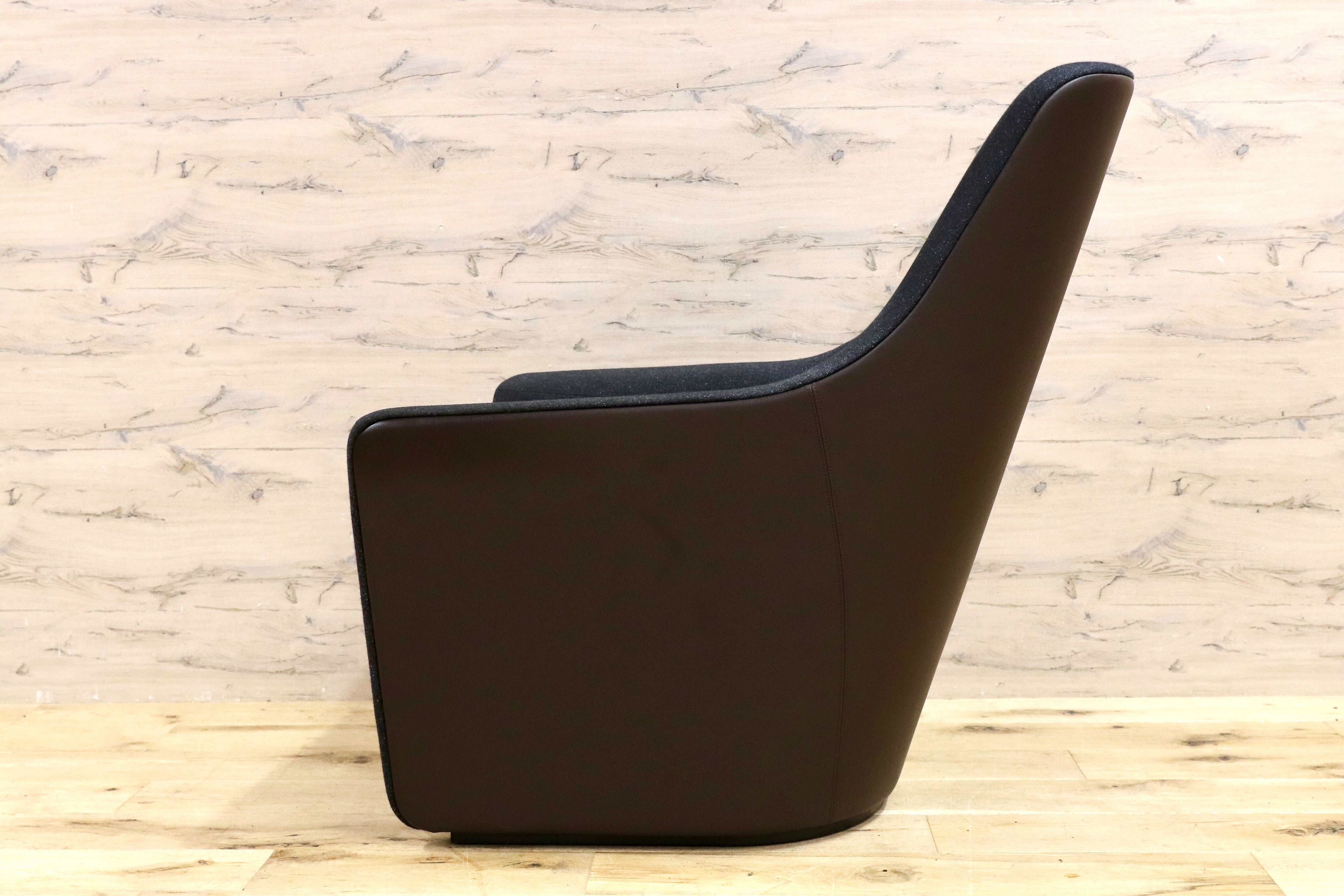 GMIO150D○Walter Knoll ウォルターノル FOSTER520 フォスター クラブチェア ラウンジチェア シングルソファ 1人掛けソファ