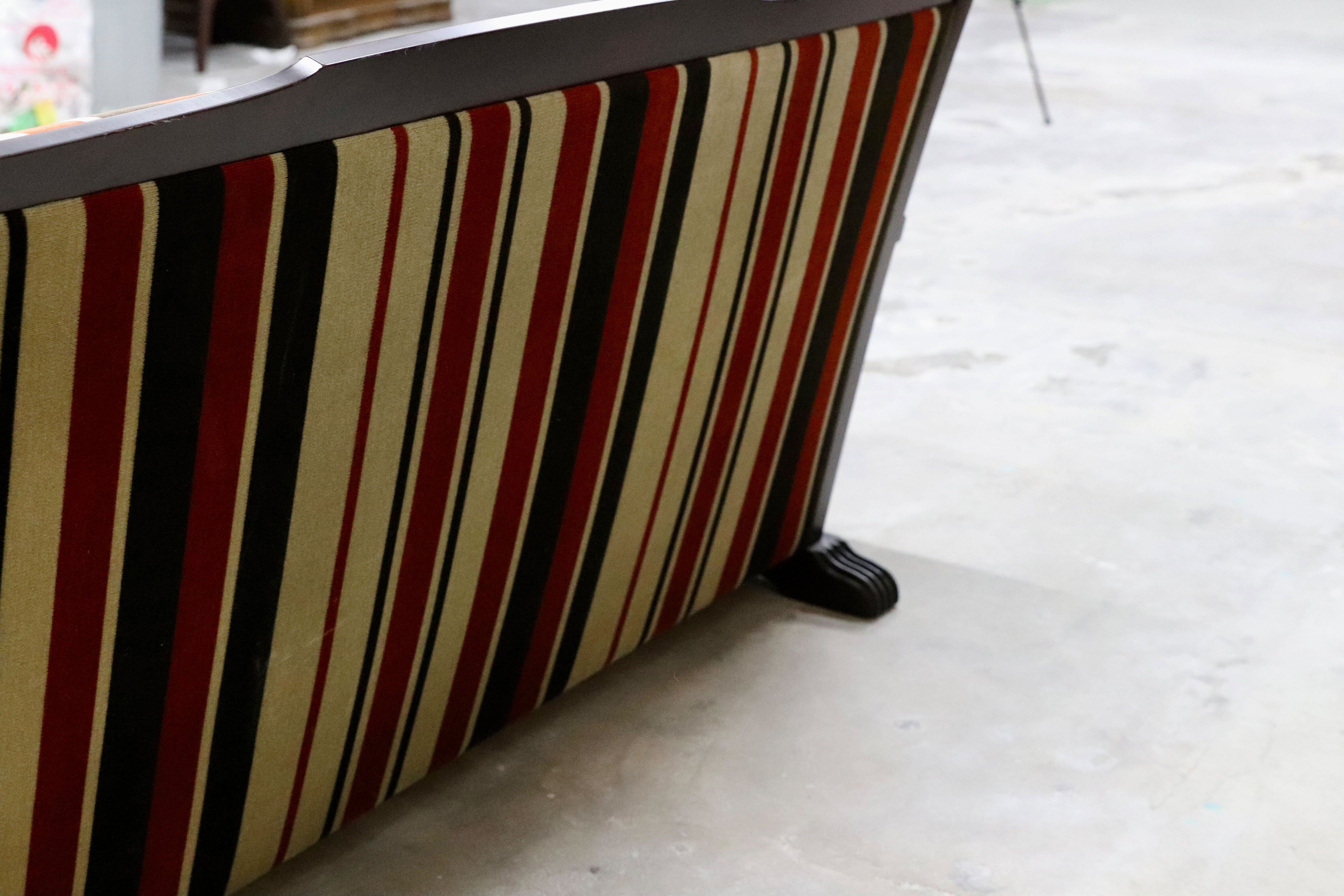 GMHK438C○モリシゲ / MORISHIGE 3人掛けソファ トリプルソファ 和モダン IDC大塚家具 クラシック ヴィンテージ 大正モダン