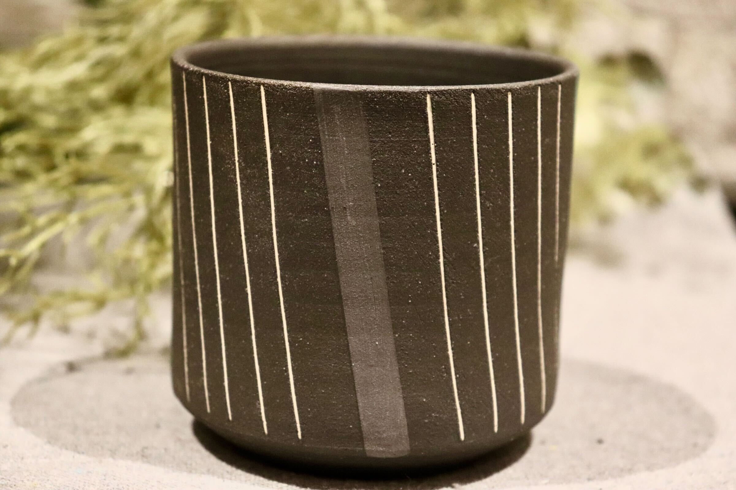 GMIO218C◯市野悟窯 丹波焼 焼酎カップ 市野哲次 陶器 酒器 伝統工芸 丹波篠山 未使用