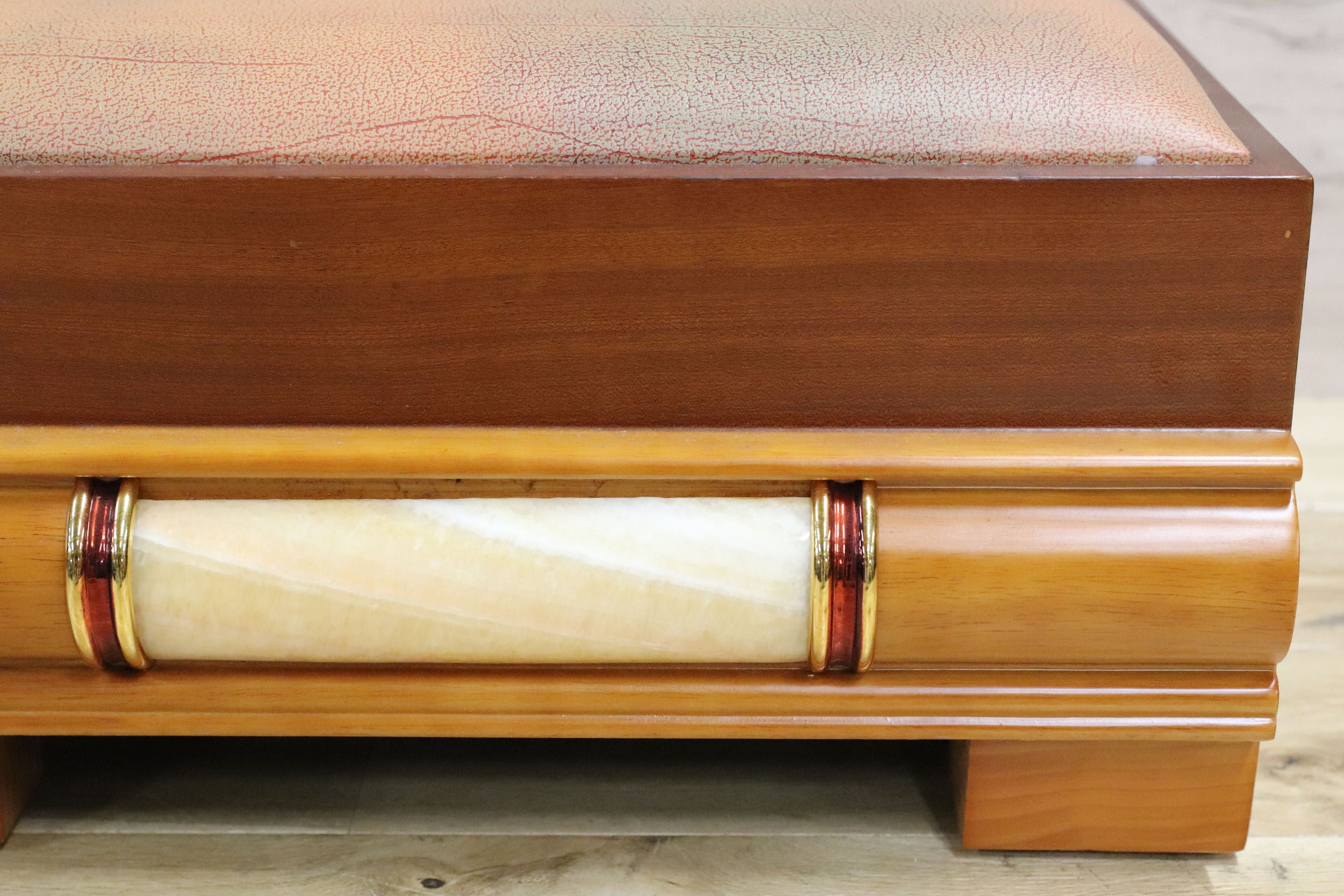 GMFK670A○ラグジュアリー モダン フットスツール サイドチェア レザー ヨーロピアン 大理石※発送不可