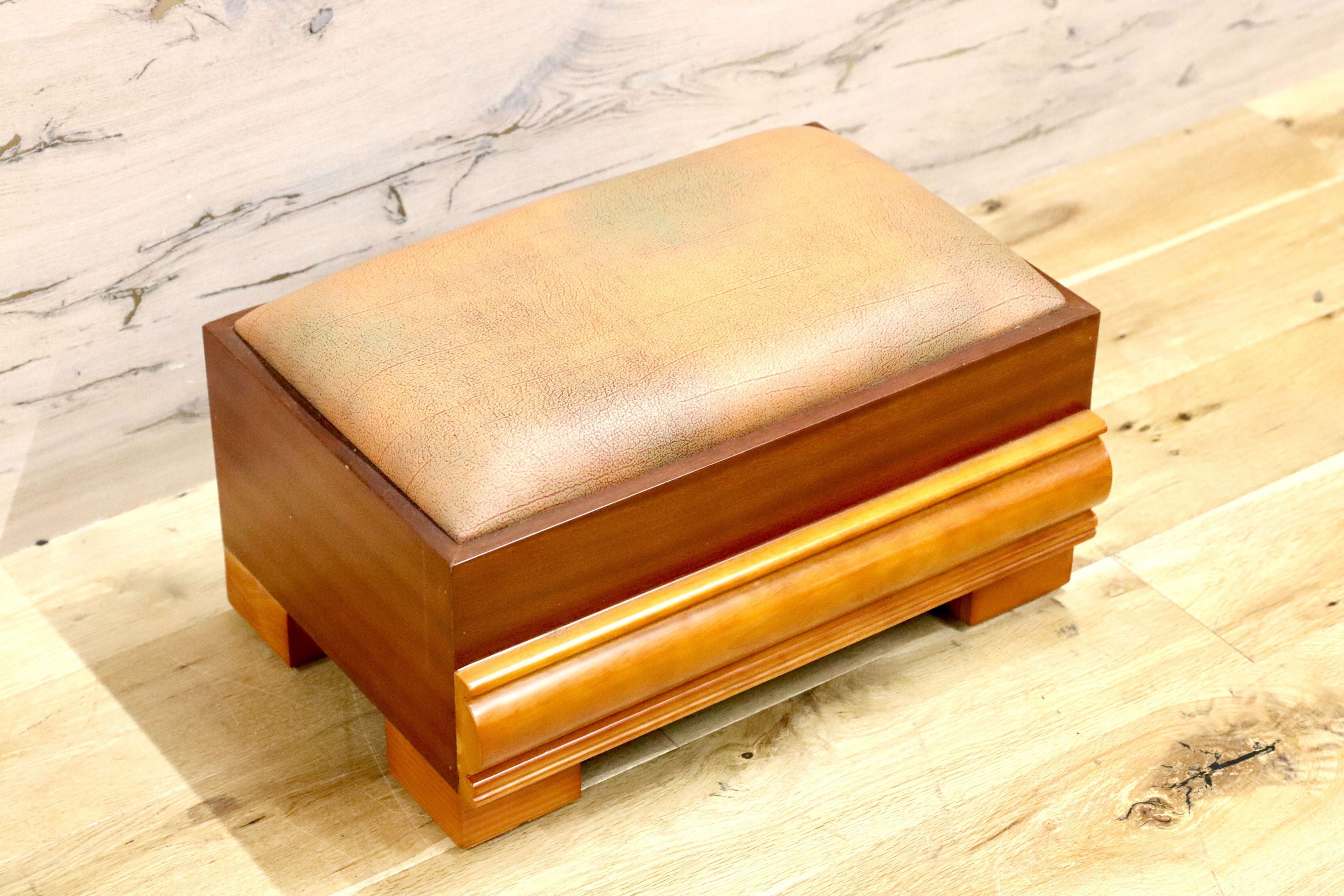 GMFK670○ラグジュアリー モダン フットスツール サイドチェア レザー ヨーロピアン※発送不可