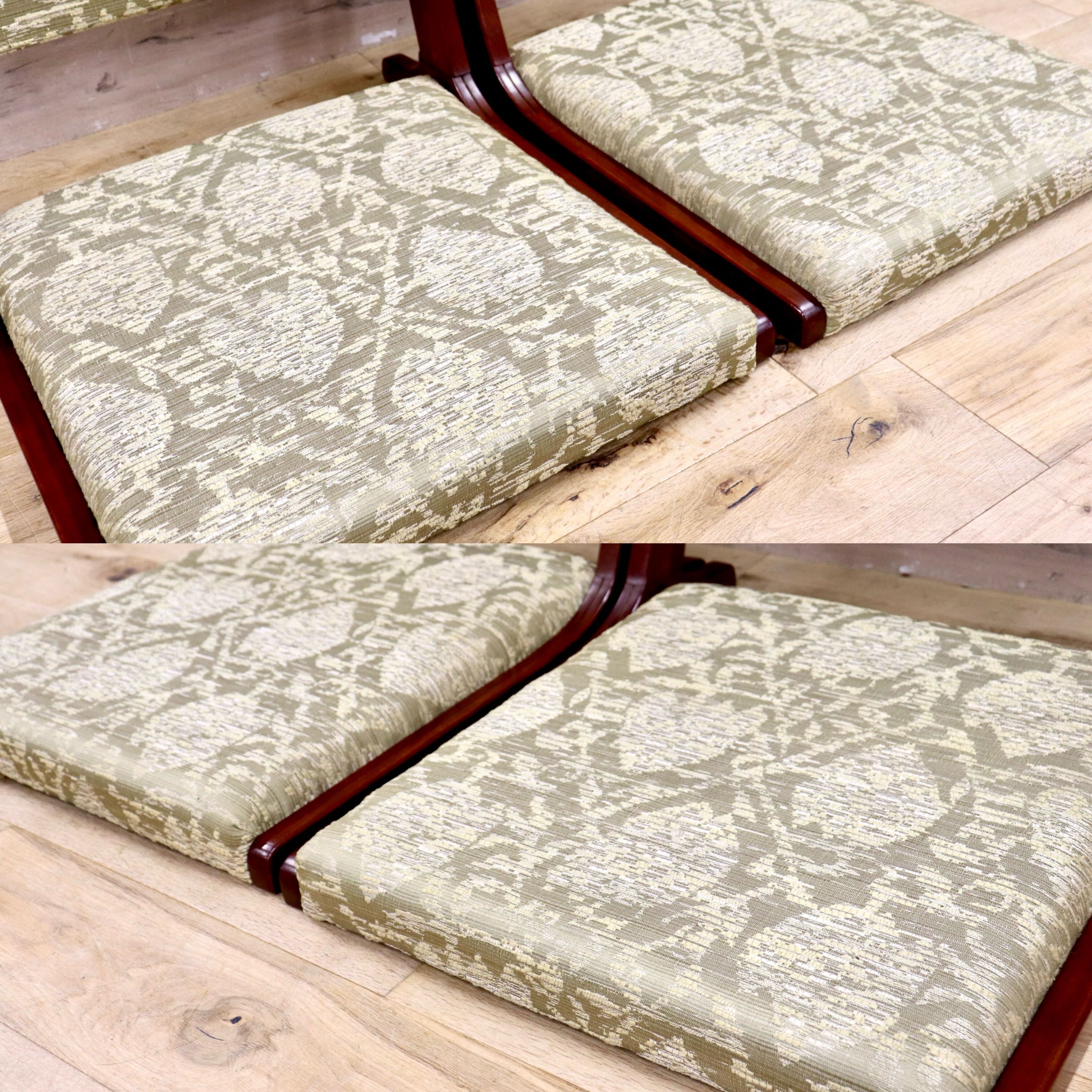 GMIH289○karimoku / カリモク 座椅子 4脚セット 折りたたみ椅子 和風椅子 和室 和家具 国産家具