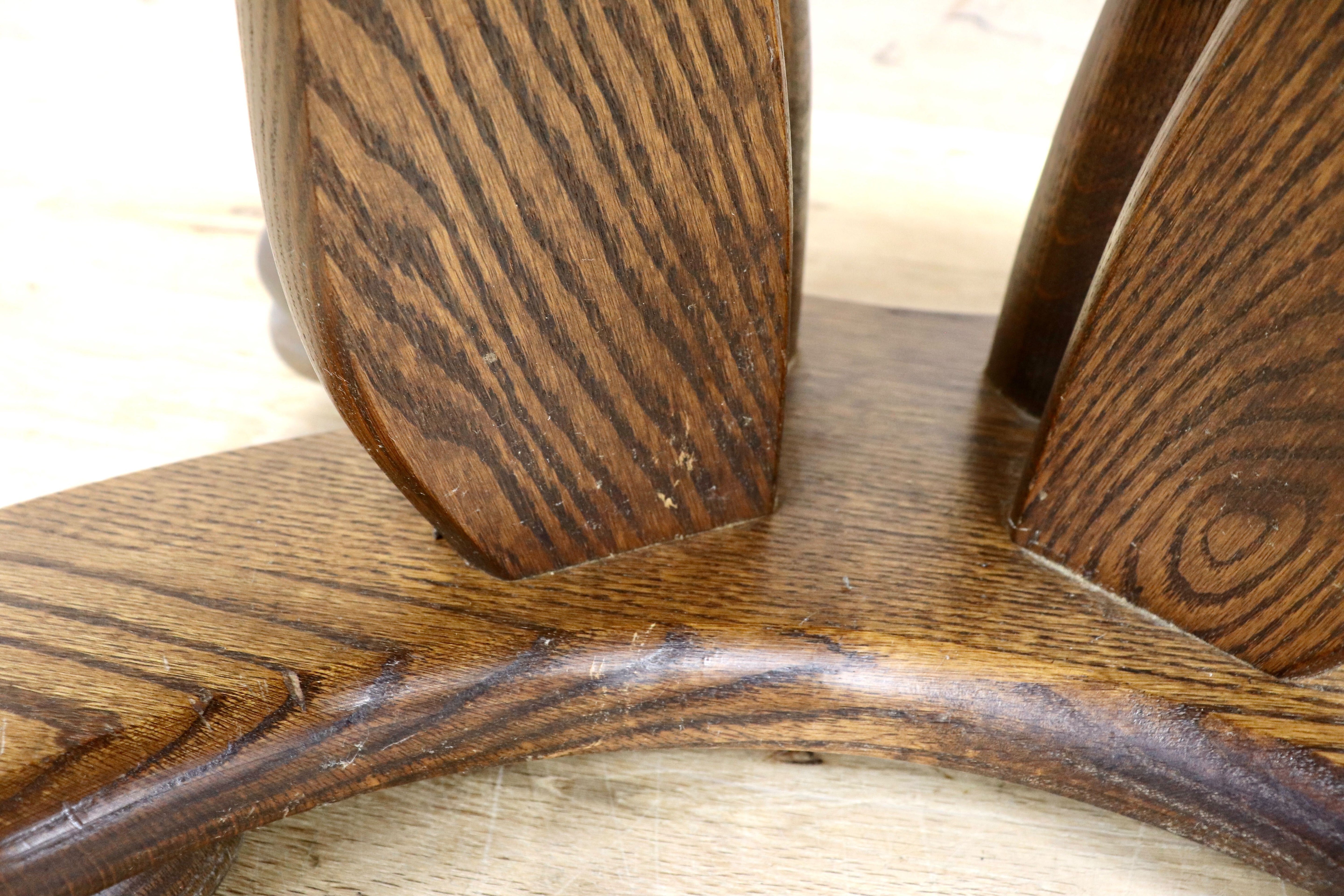 GMIK238○オランダ ダッチカントリースタイル タイルトップ 北欧スタイル センターテーブル リビングテーブル 応接 机 オーク材