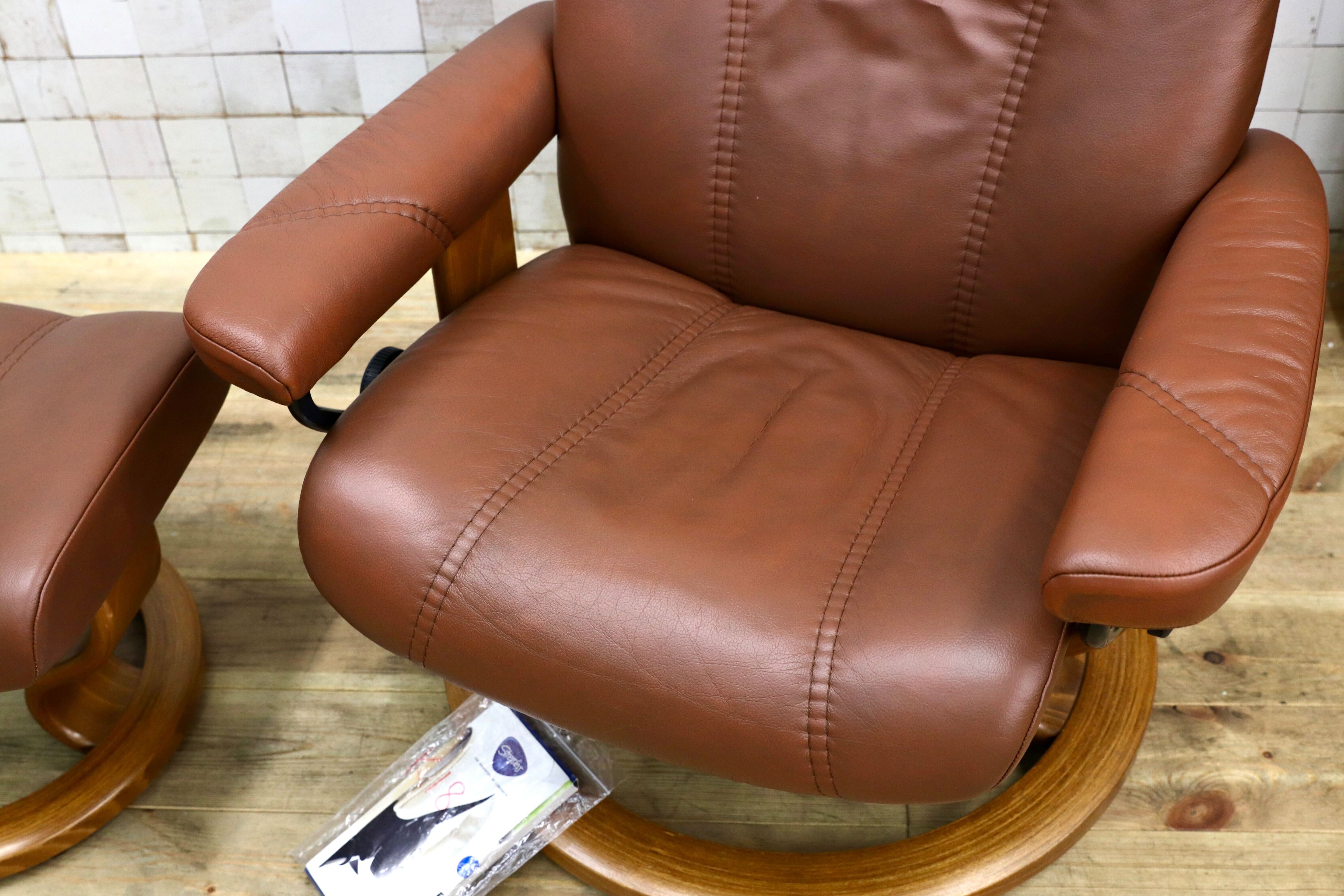 GMIS505○EKORNES / エコーネス コンサル ブラウン 1人掛けソファ リクライニングチェア パーソナルチェア 北欧 ノルウェー
