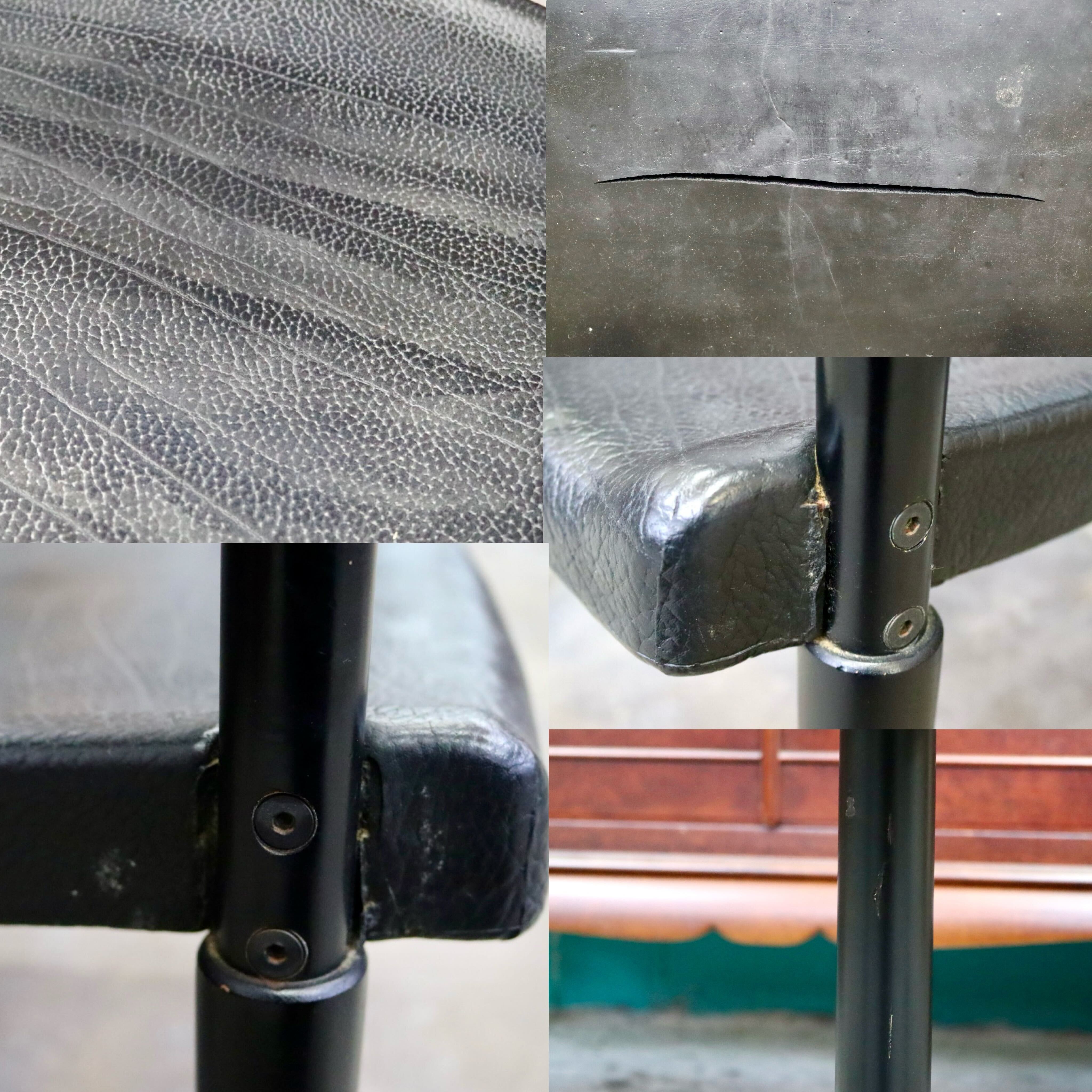 GMIS471D○レオナルド アームチェア ブラック スイス デザイナーズ家具 チェア 椅子 INTER-DECOR取扱い 検)Cassina Strassle Collection