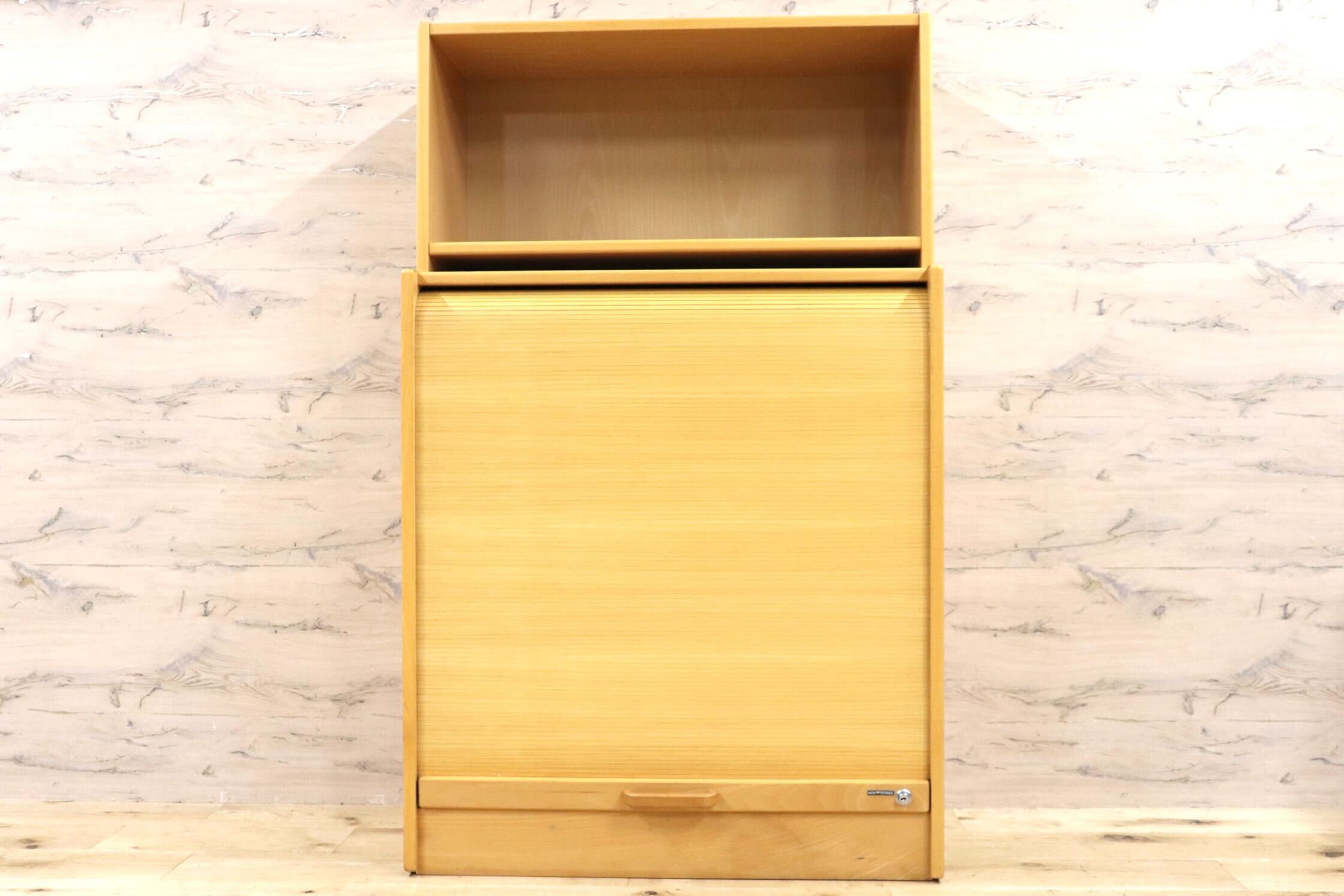 GMHH94B○HOV DOKKA / ホブドッカ キャビネット ロールアップ 型 蛇腹 収納棚 オフィス 什器 北欧 ノルウェー ナチュラル 北欧ヴィンテージ