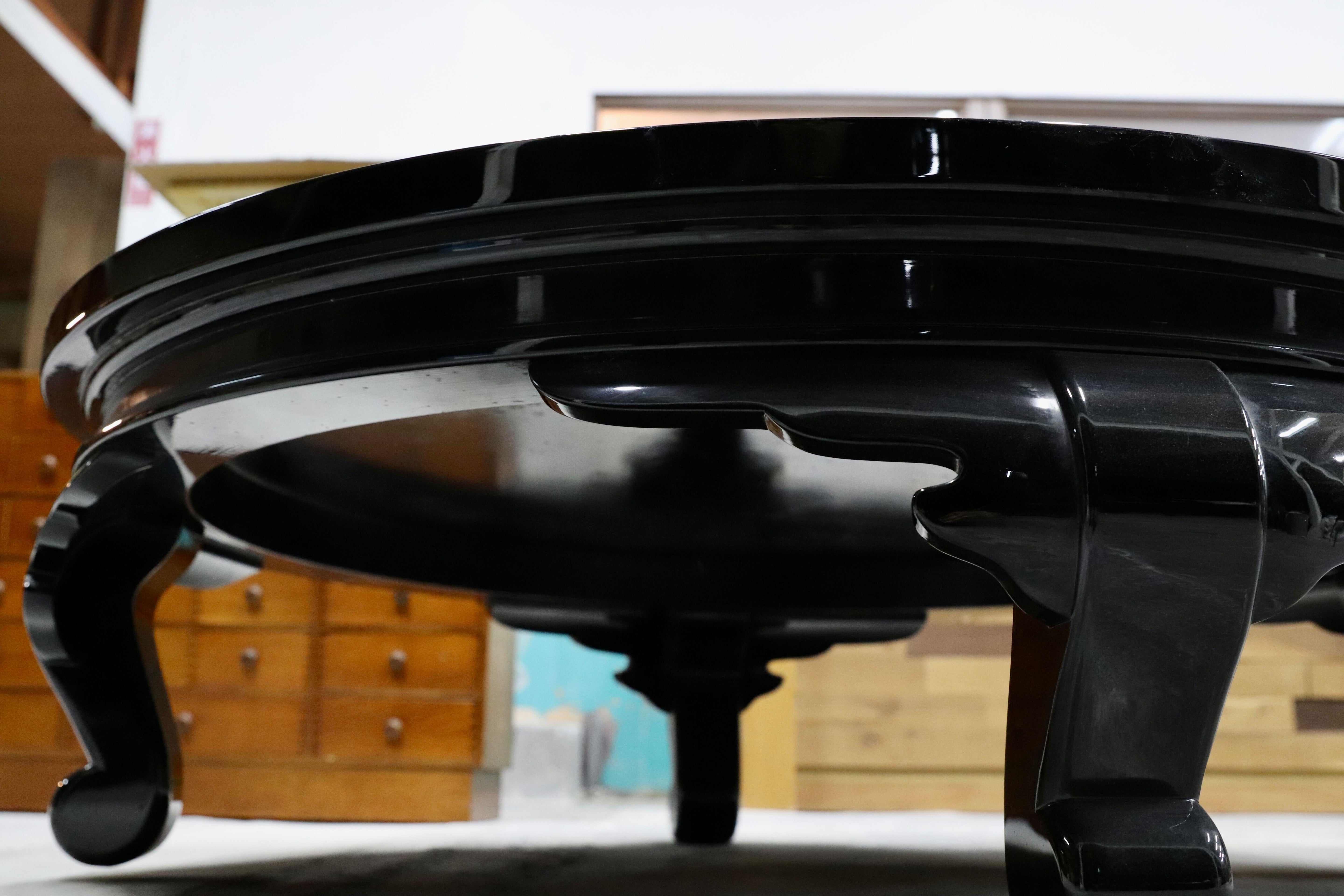 GMHS493○伝統工芸 輪島塗 センターテーブル ローテーブル リビングテーブル 座卓 和家具 和室 座敷 角野岩次 昇陽松 在庫保管品