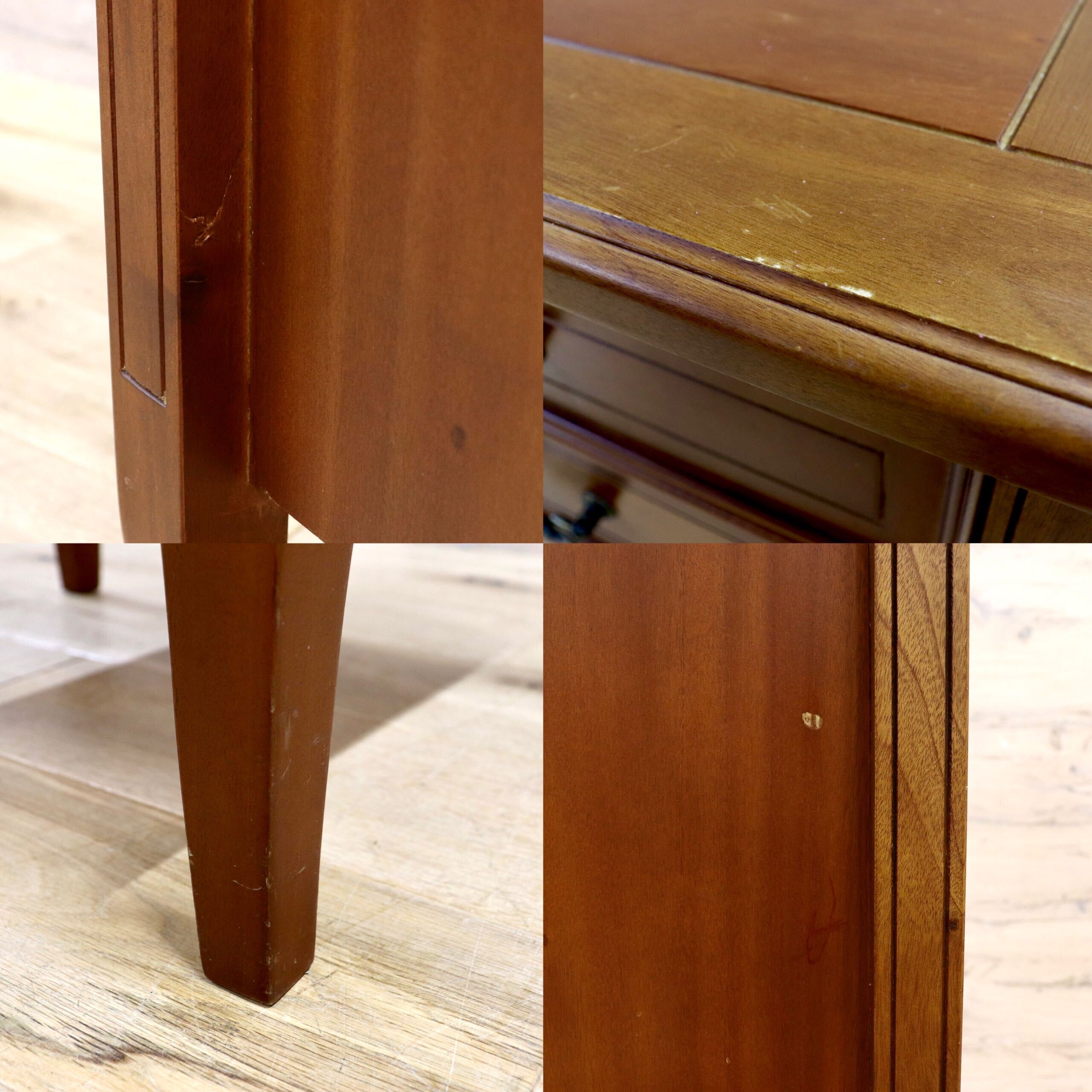 GMIH297○曙工芸 サポーレ 5段チェスト 2315 サイドチェスト 引き出し 収納 チェスト アンティーク調 クラシック インテリア