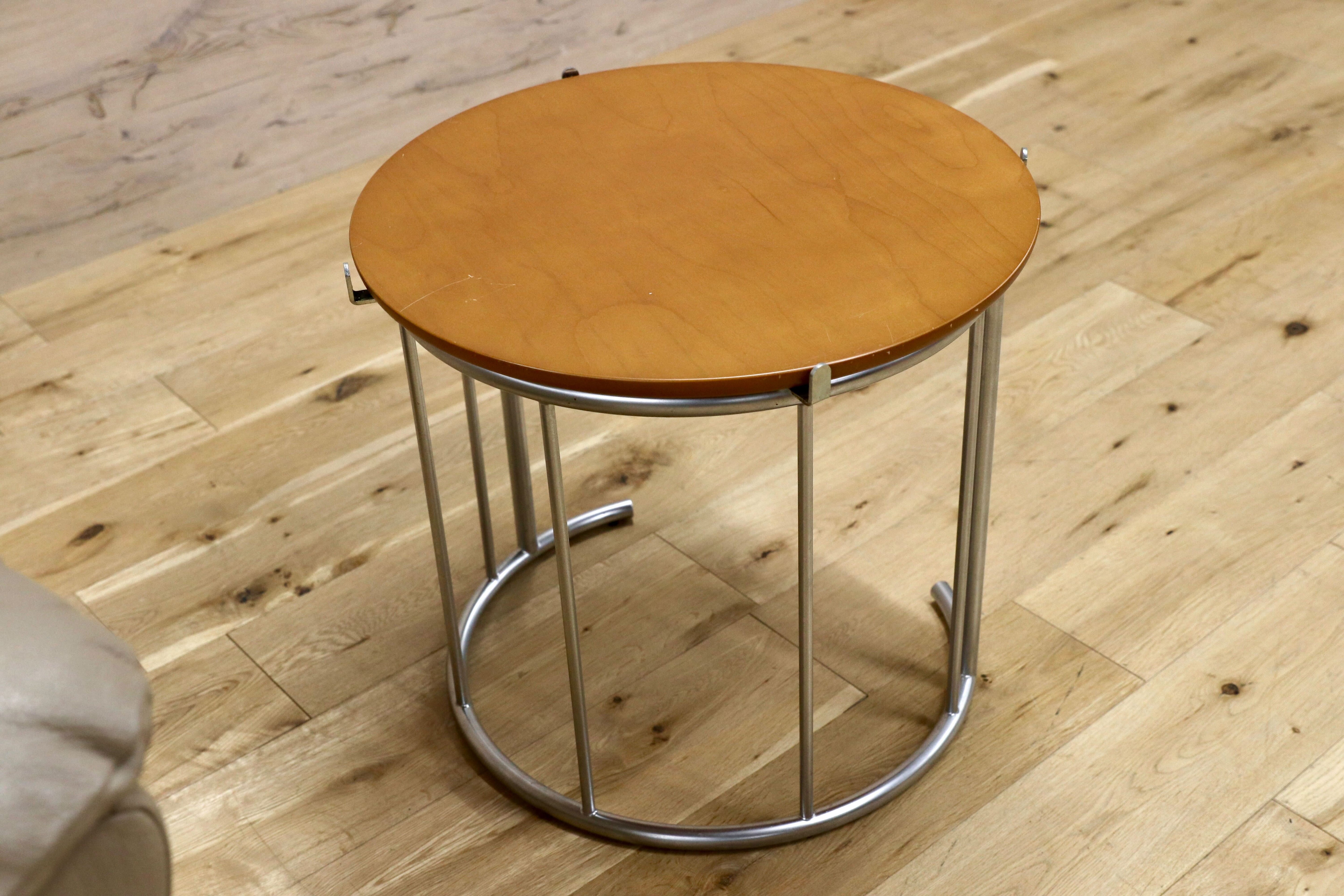 GMIK275○HUKLA / 日本フクラ サイドテーブル コーヒーテーブル 応接 花台 飾り台 スタイリッシュモダン