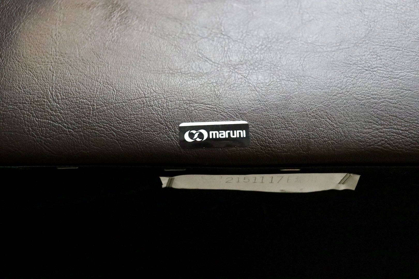 GMJH300Q◯maruni / マルニ 1人掛けソファ シングルソファ ラウンジチェア 本革 応接 オールドマルニ ヴィンテージ 国産家具
