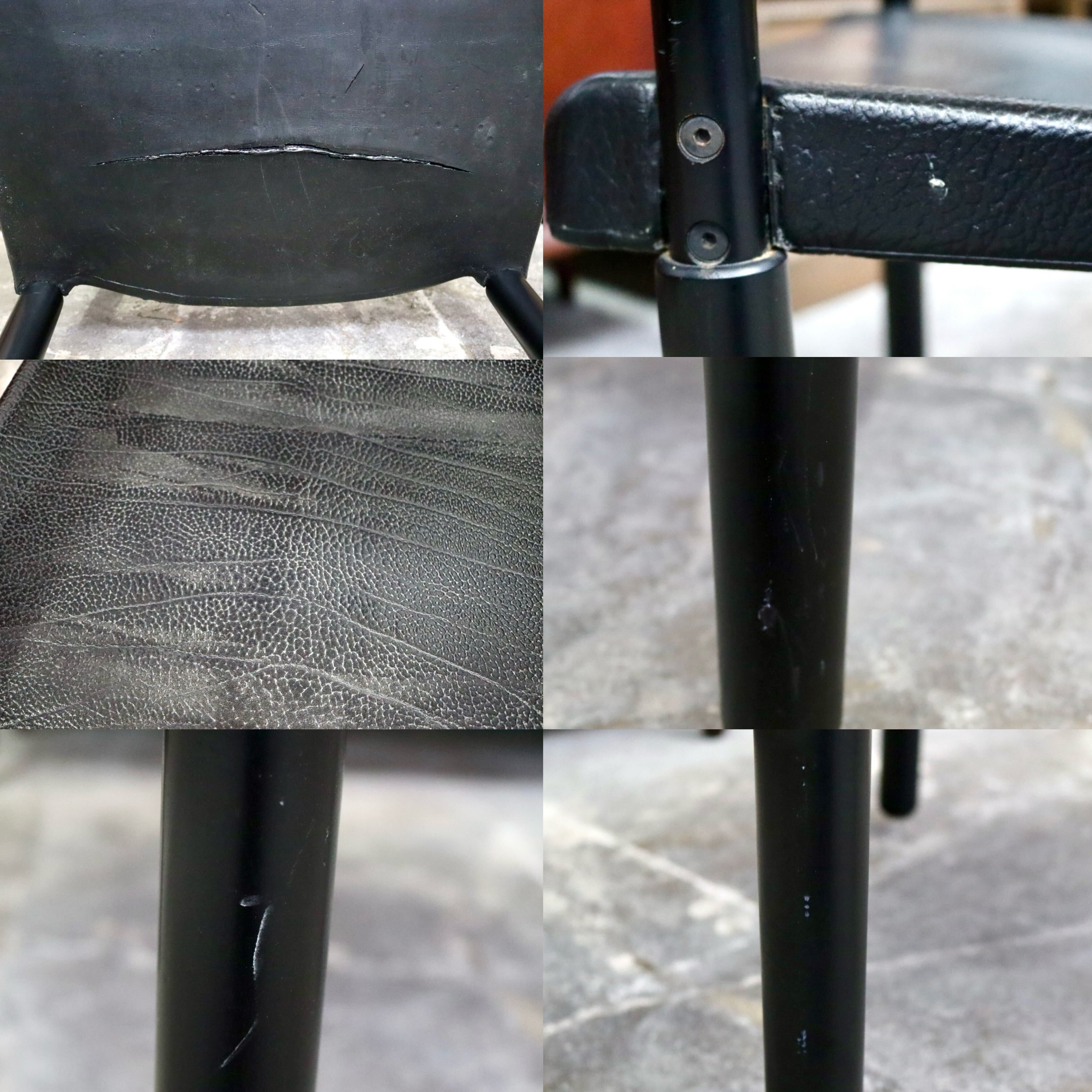 GMIS471H○レオナルド アームチェア ブラック スイス デザイナーズ家具 チェア 椅子 INTER-DECOR取扱い 検)Cassina Strassle Collection