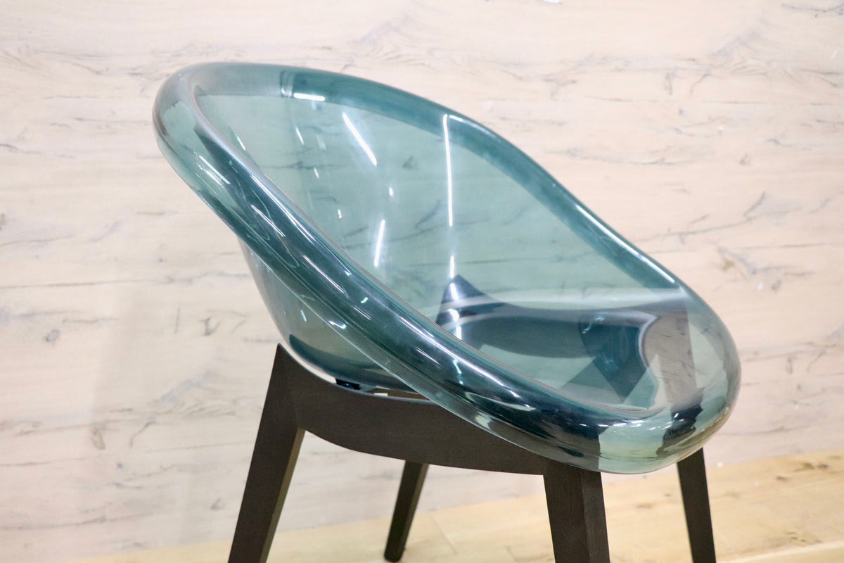 GMJH338A○Calligaris / カリガリス BLOOM ブルーム イタリア製 チェア アクアマリン クリアチェア モダン
