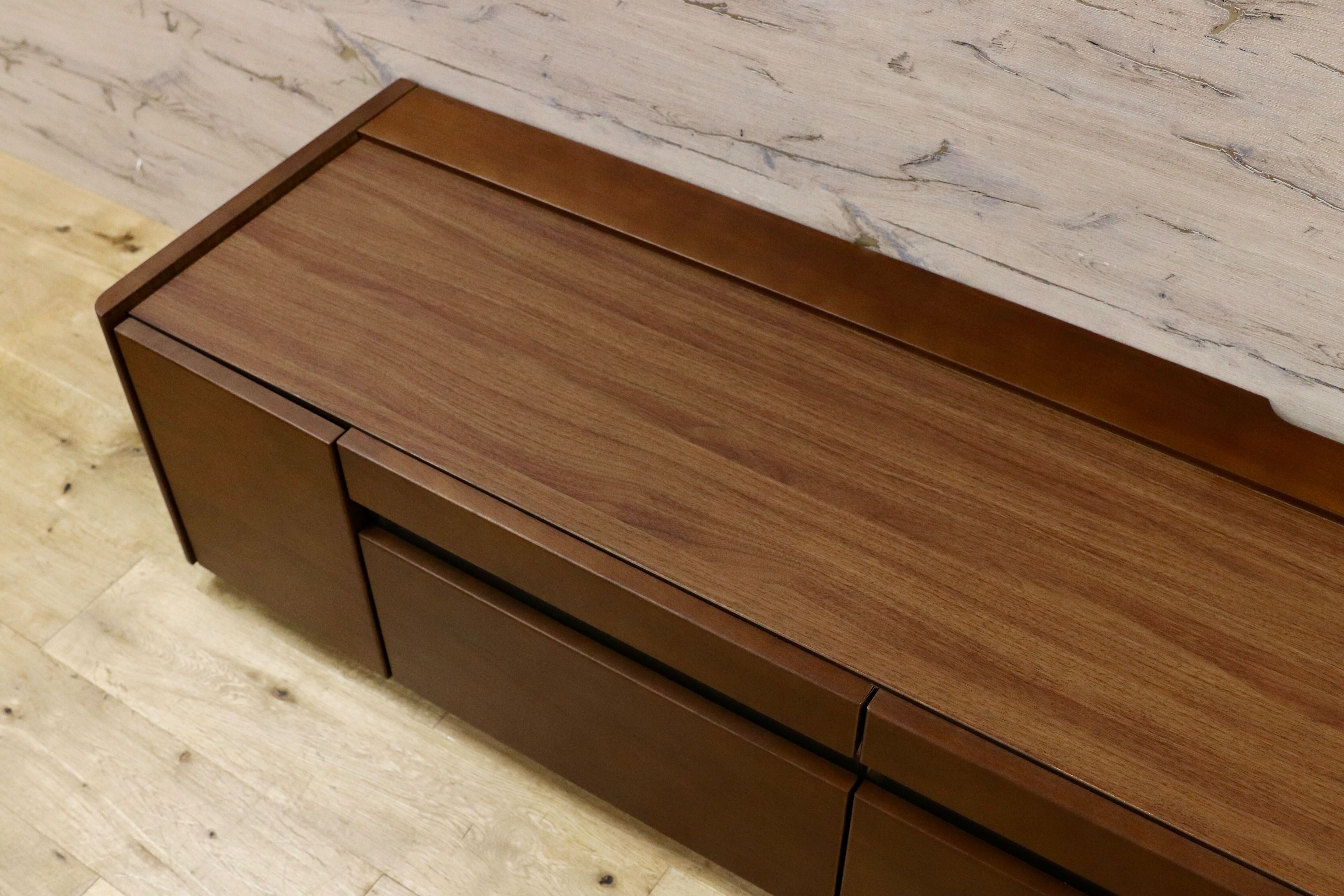 GMHN95○サンキコーポレーション FALCO テレビボード TVボード AVボード ローボード リビング収納 ウォールナット 北欧スタイル