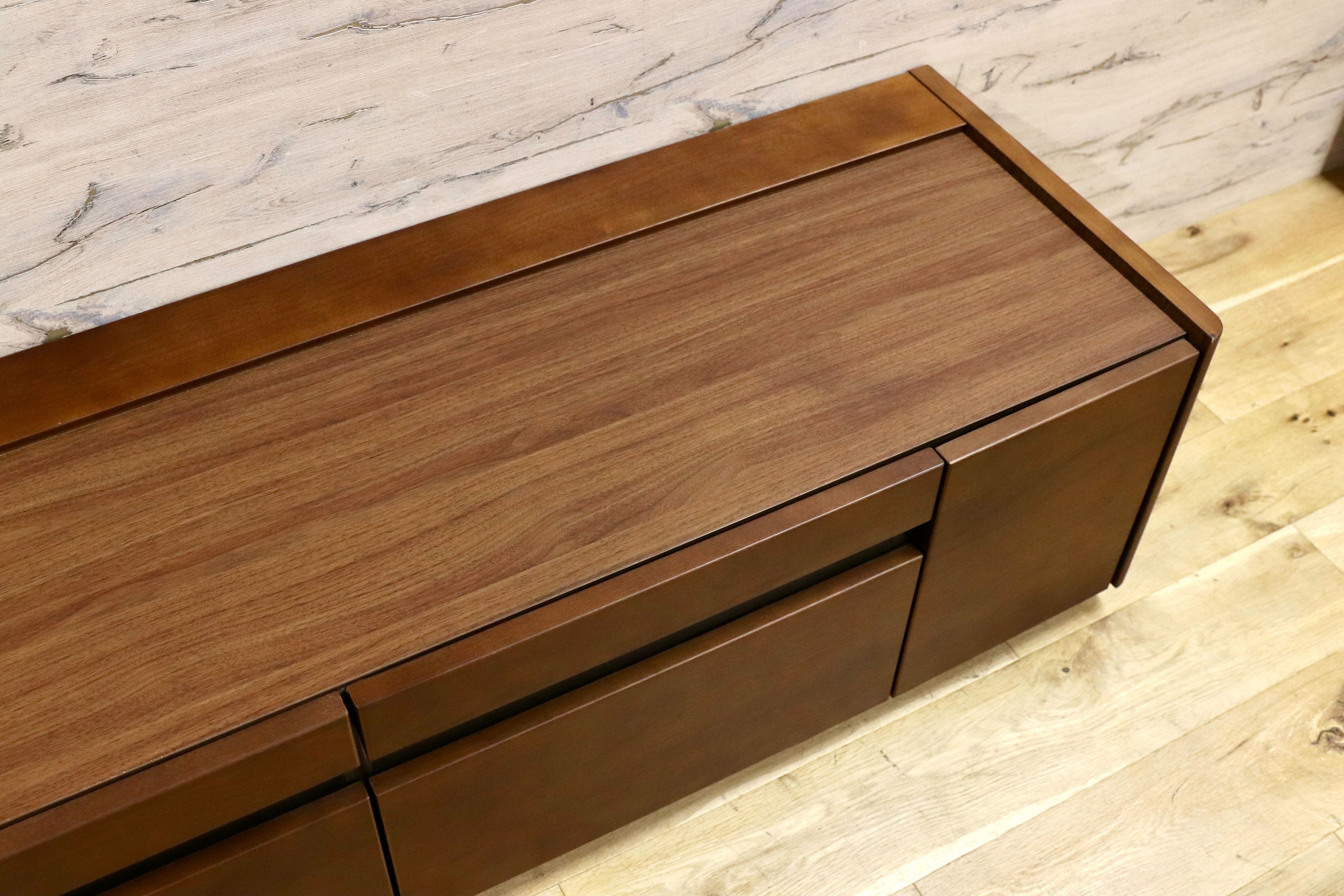 GMHN95○サンキコーポレーション FALCO テレビボード TVボード AVボード ローボード リビング収納 ウォールナット 北欧スタイル