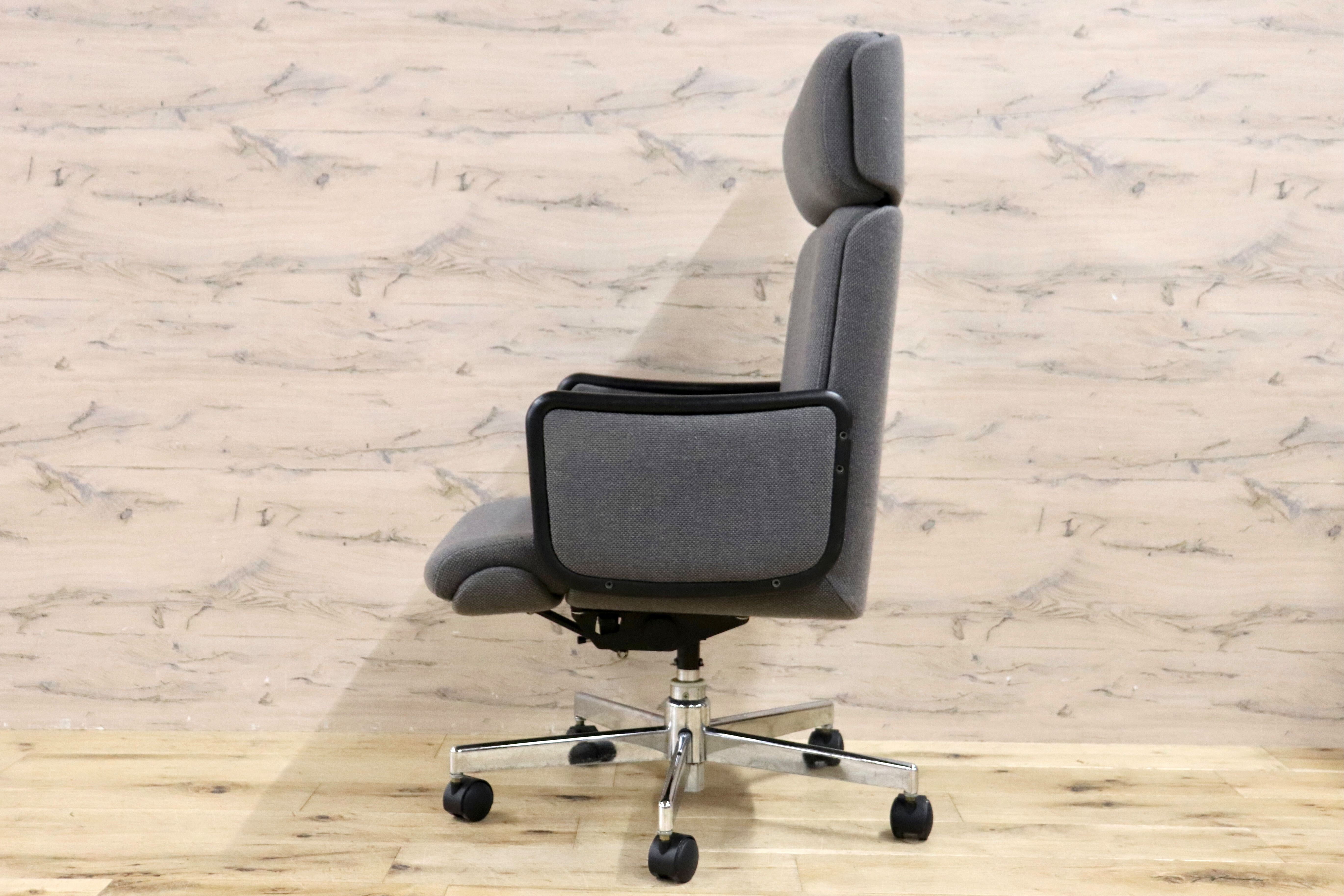 GMHH55○CHITOSE / チトセ デスクチェア ワークチェア 作業椅子 オフィスチェア チェア 回転椅子 ミーティング 会議 ファブリック